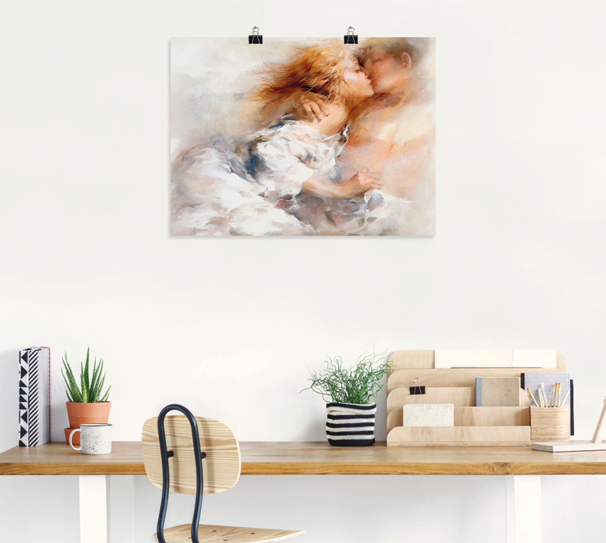 Artland Wandbild »Leidenschaftlich« Paar 1 Stk. tlg. als Leinwandbild, Poster in verschied. Größen