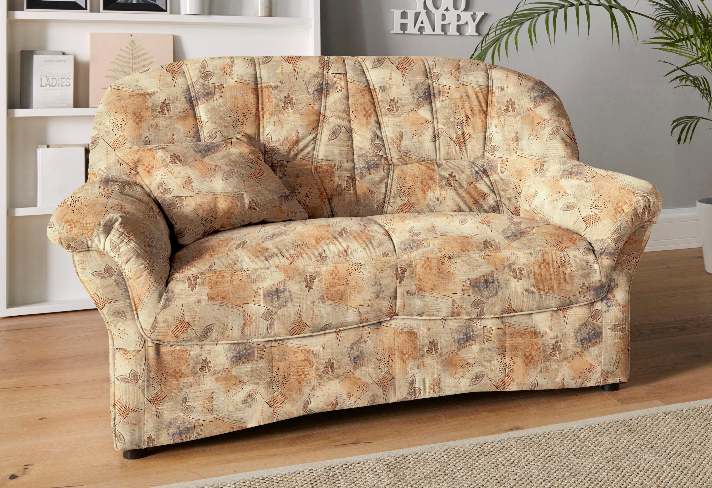 DOMO collection 2-Sitzer »Bahia zeitlos & elegantes Sofa, bequem«, inklusive Federkern