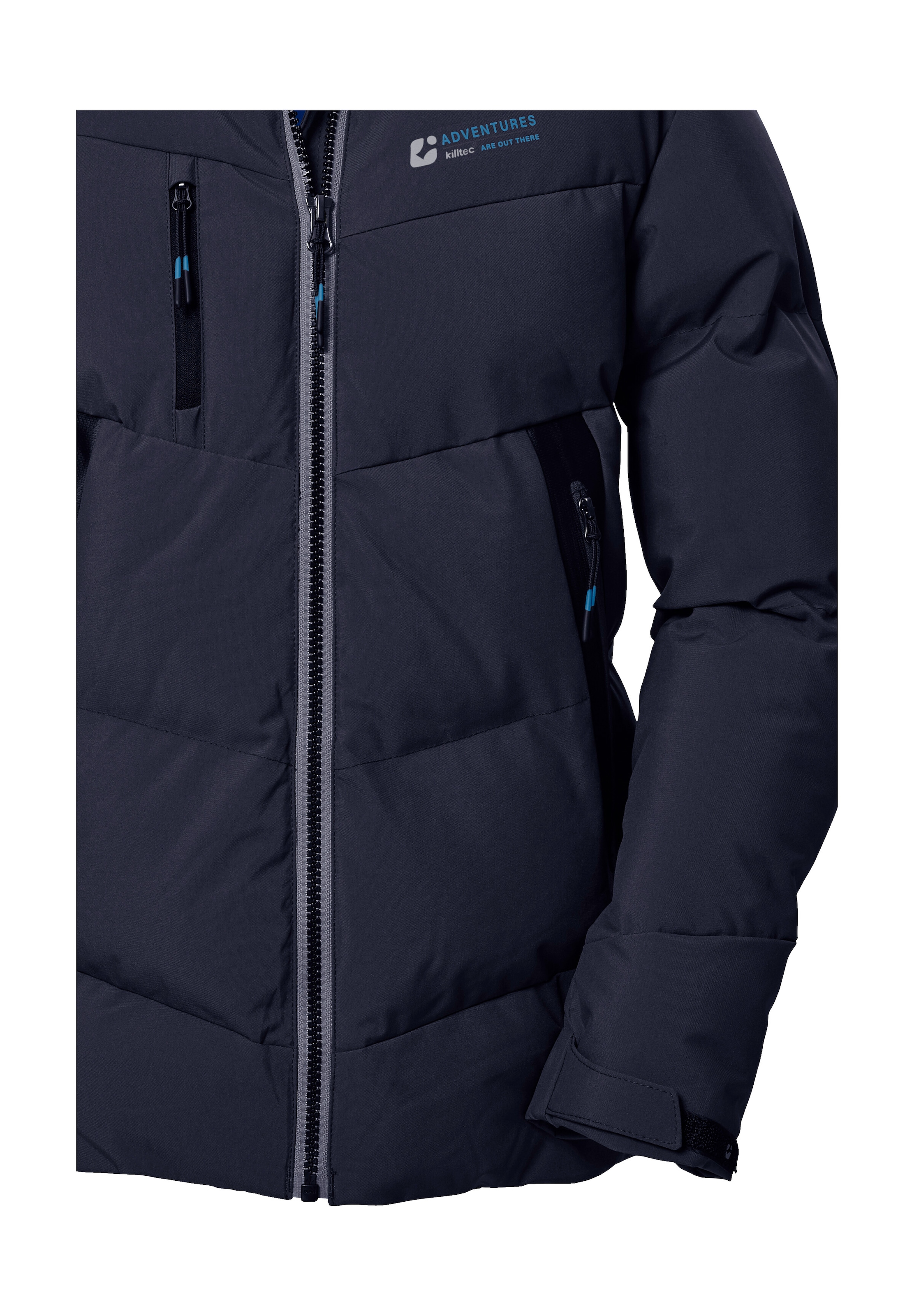 Killtec Steppjacke »KOW 374 BYS QLTD JCKT«, Wasserabweisende Jungenjacke mit verstellbaren Bündchen