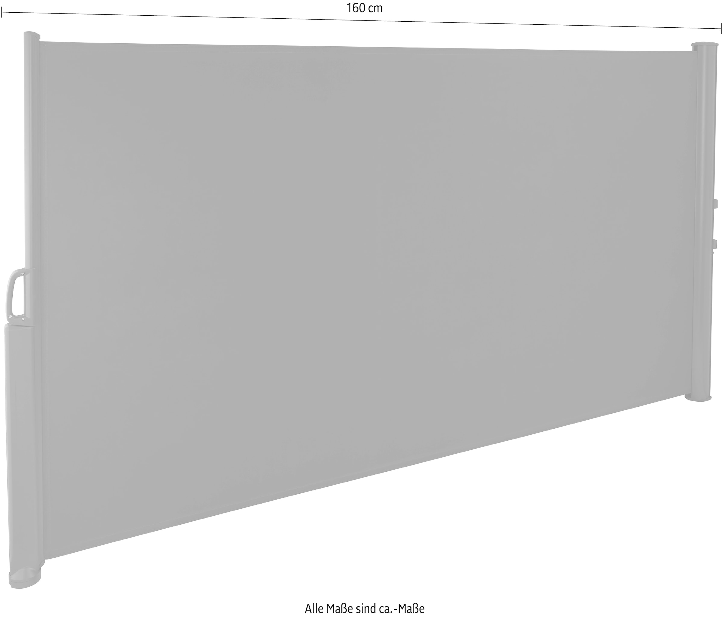 KONIFERA Seitenarmmarkise »Seitenmarkise«, LxH: 300x160cm