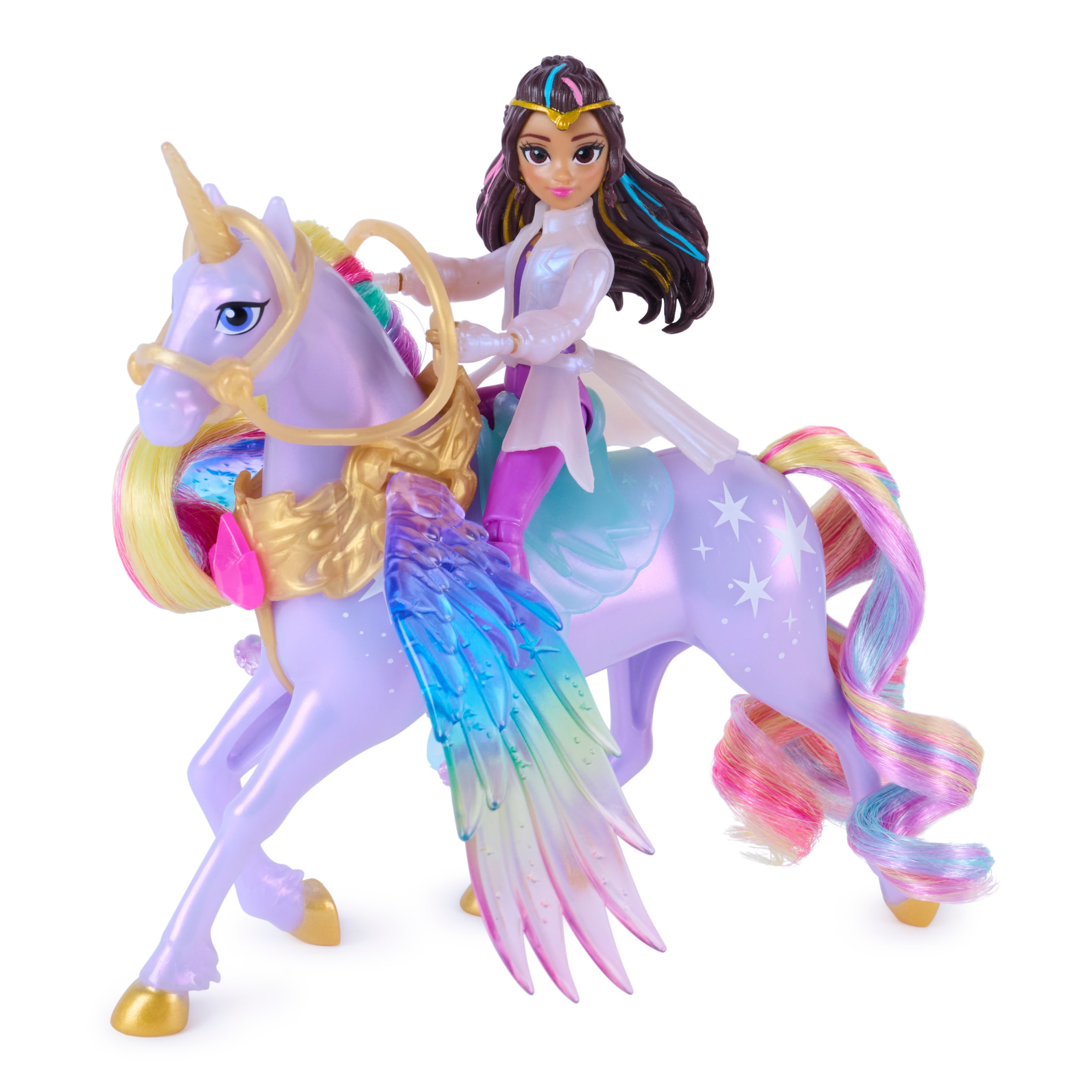 Spin Master Anziehpuppe »Unicorn Academy - Wing Magic Sophia und Wildstar Spielset«