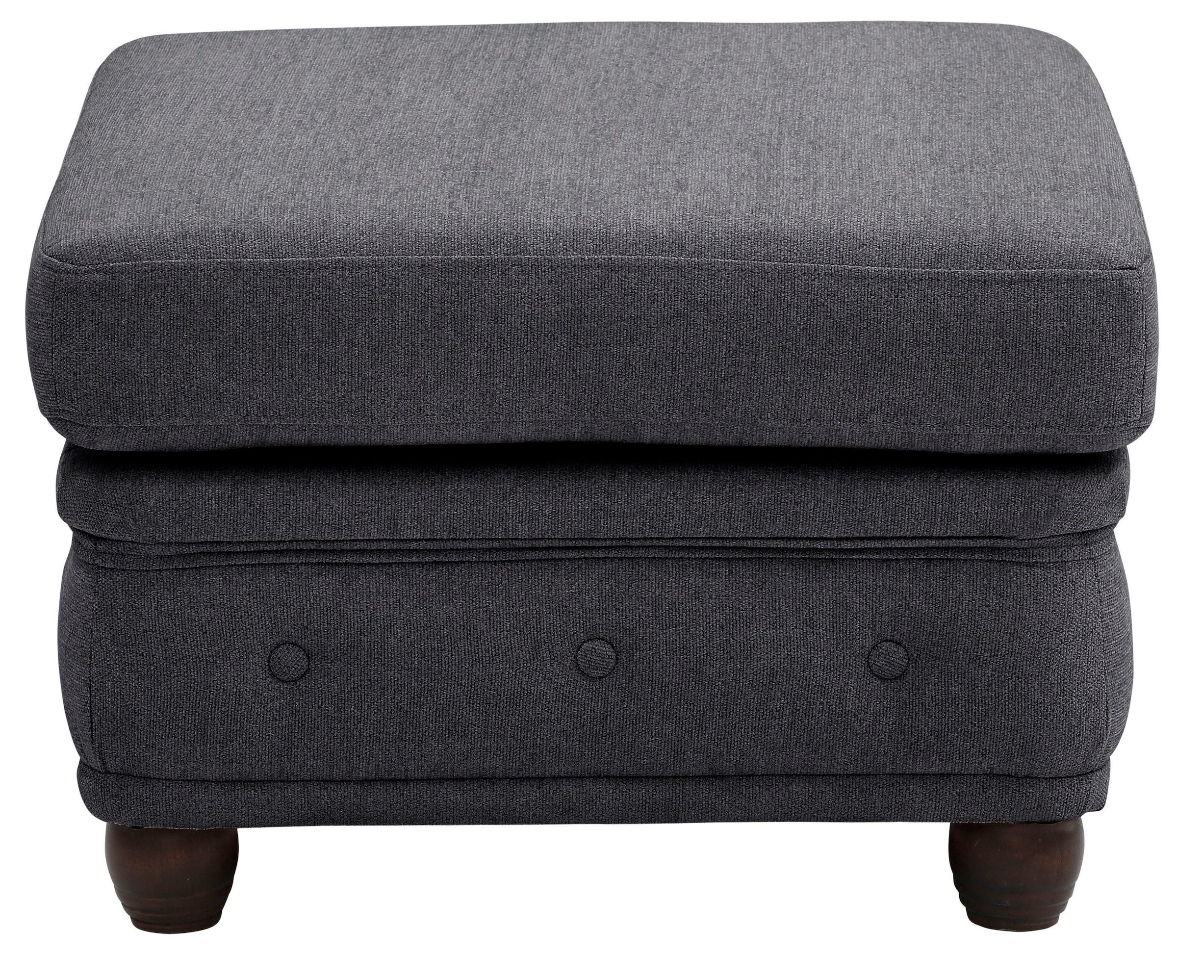 Home affaire Polsterhocker »New Castle«, passend zur "New Castle"-Serie, B/T/H: 75/70/45 cm