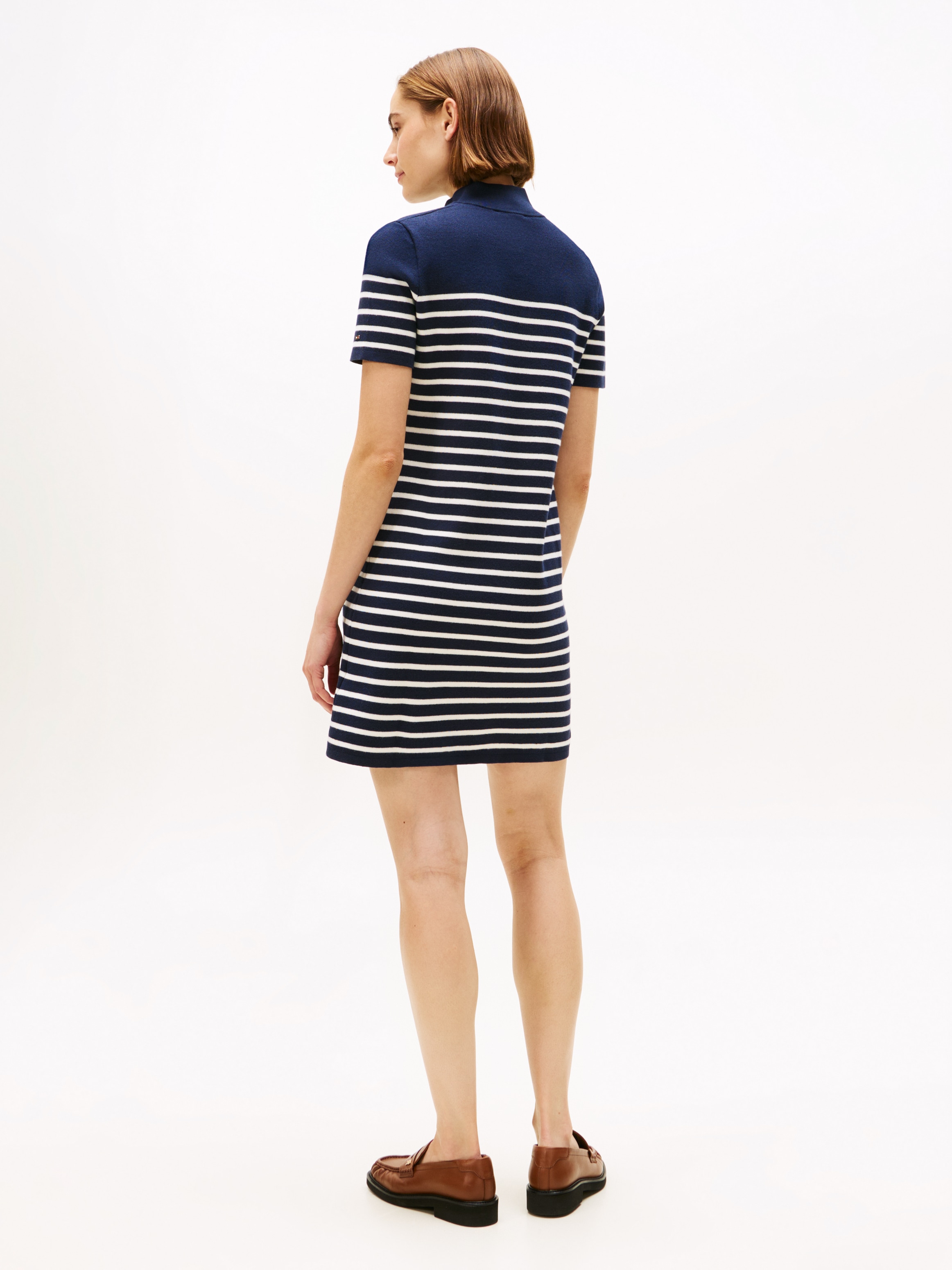 Tommy Hilfiger Jerseykleid »CO JERSEY MID GG SHIFT S/S DRESS«