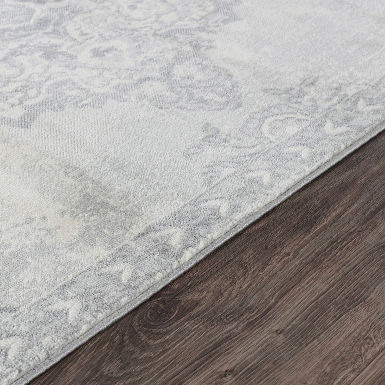 Livabliss Teppich »CORO«, rechteckig, 11 mm Höhe, Boho Kurzflor Orientteppich, Wohnzimmer, Schlafzimmer, Grau