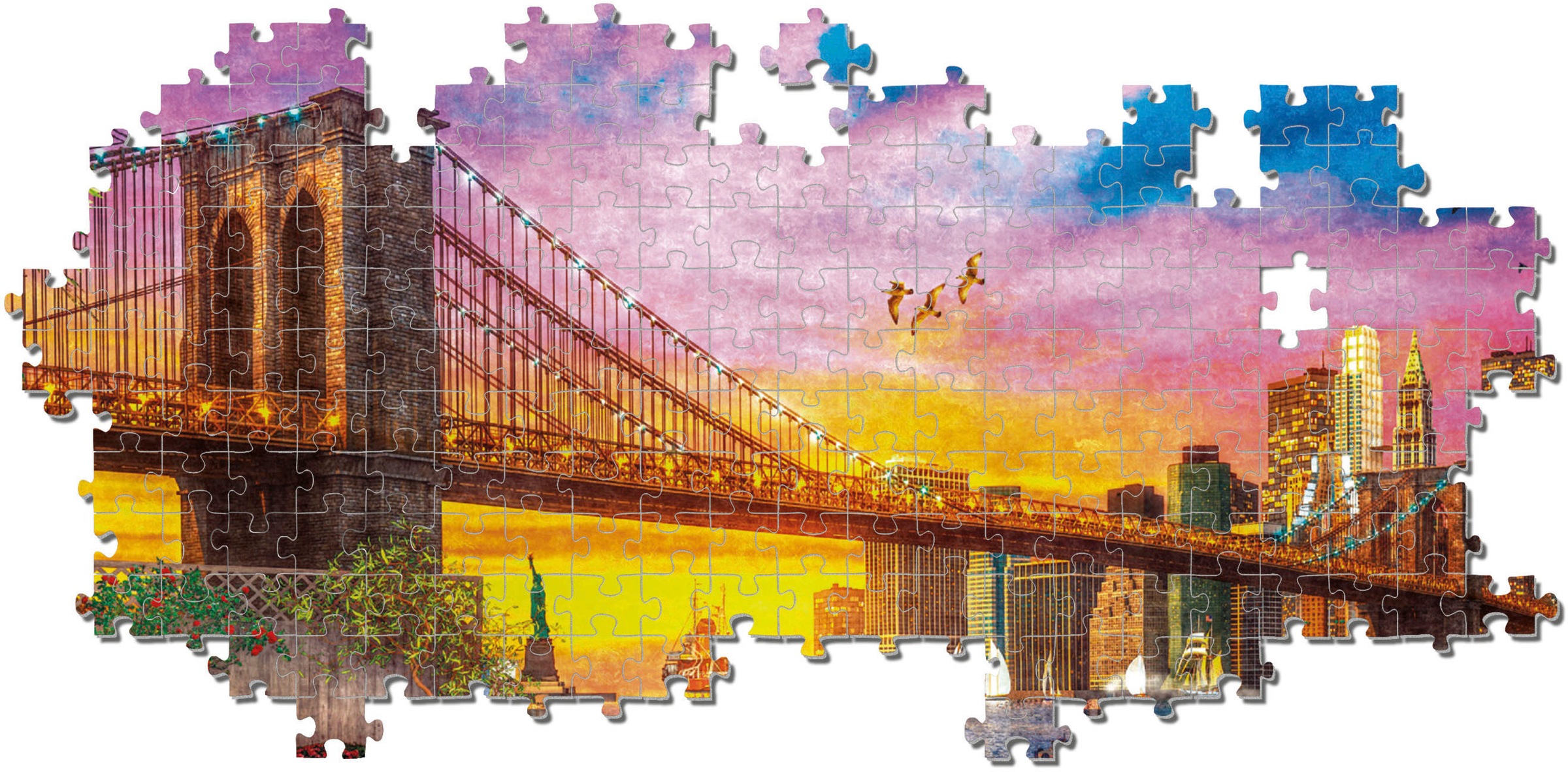 Clementoni® Puzzle »High Quality Collection, Sonnenuntergang über Manhattan«, Made in Europe