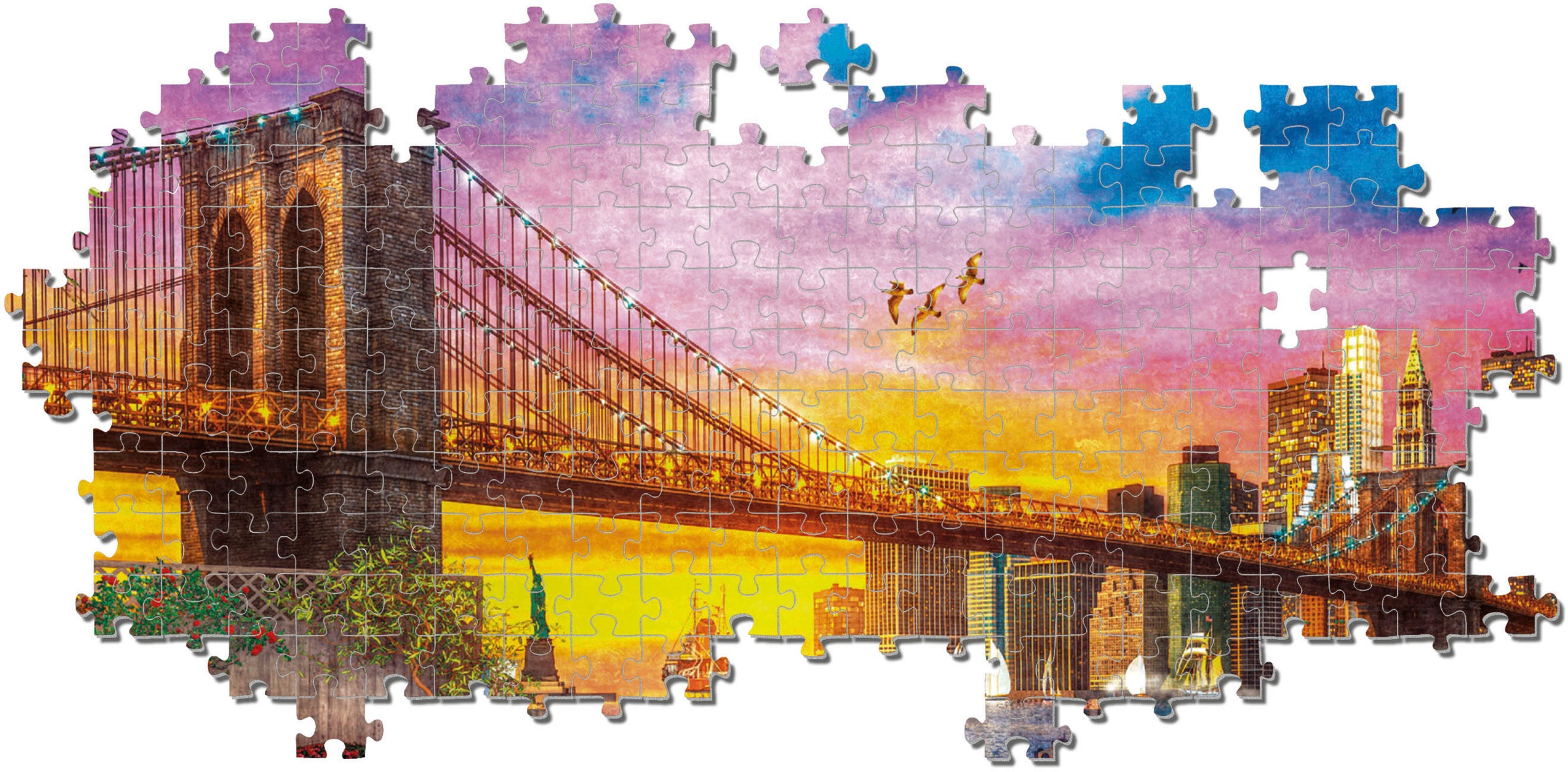 Clementoni® Puzzle »High Quality Collection, Sonnenuntergang über Manhattan«, Made in Europe; FSC® - schützt Wald - weltweit