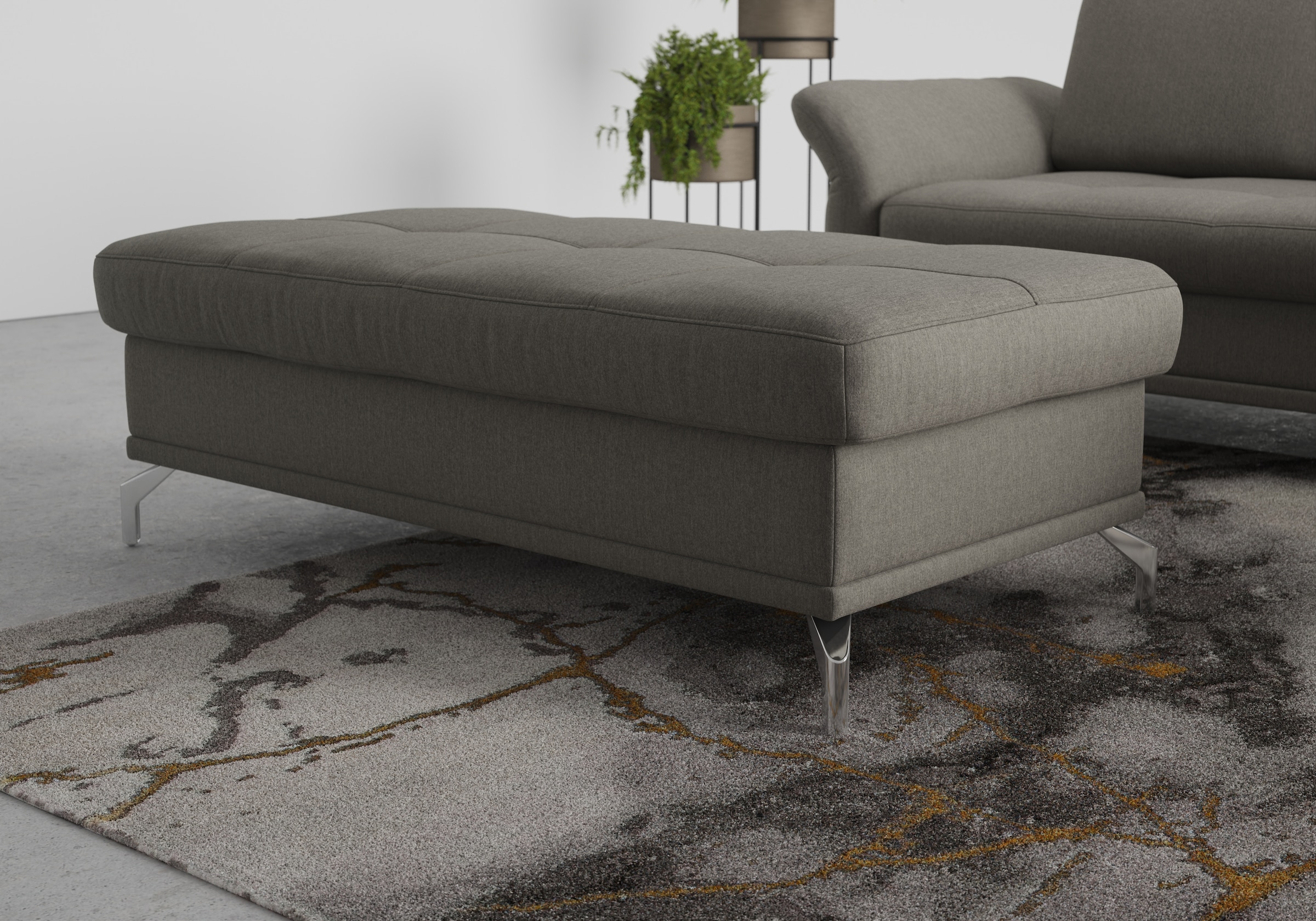 INOSIGN Polsterhocker »Palm Beach« passend zur Polsterserie "Palm Beach", B/T/H: 133/72/47