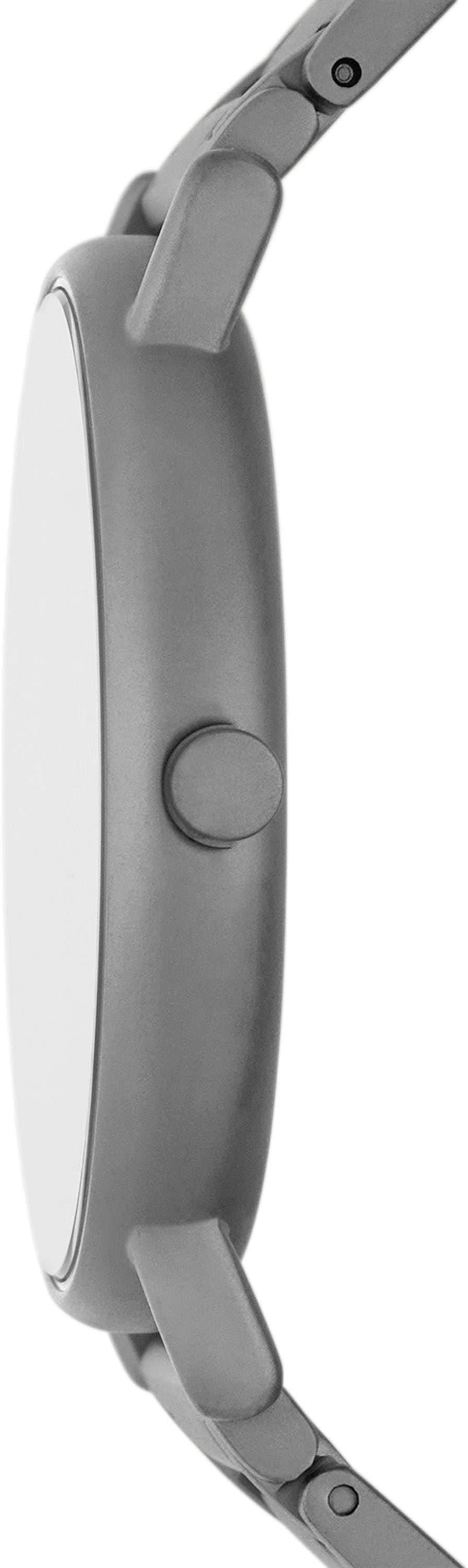 Skagen Quarzuhr »SIGNATUR«, Armbanduhr, Herrenuhr, Damenuhr, analog, Edelstahlarmband