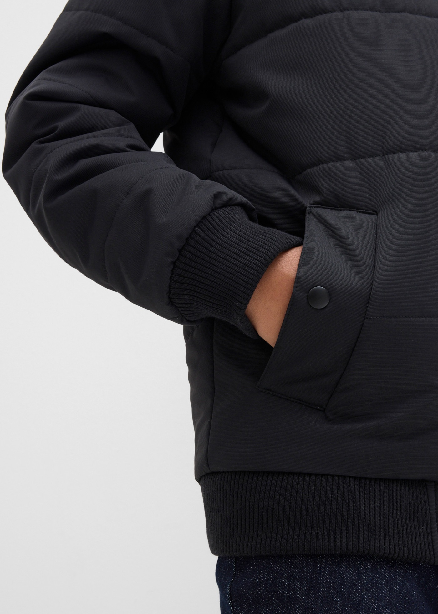 bonprix Steppjacke für Jungen, mit Stehkragen