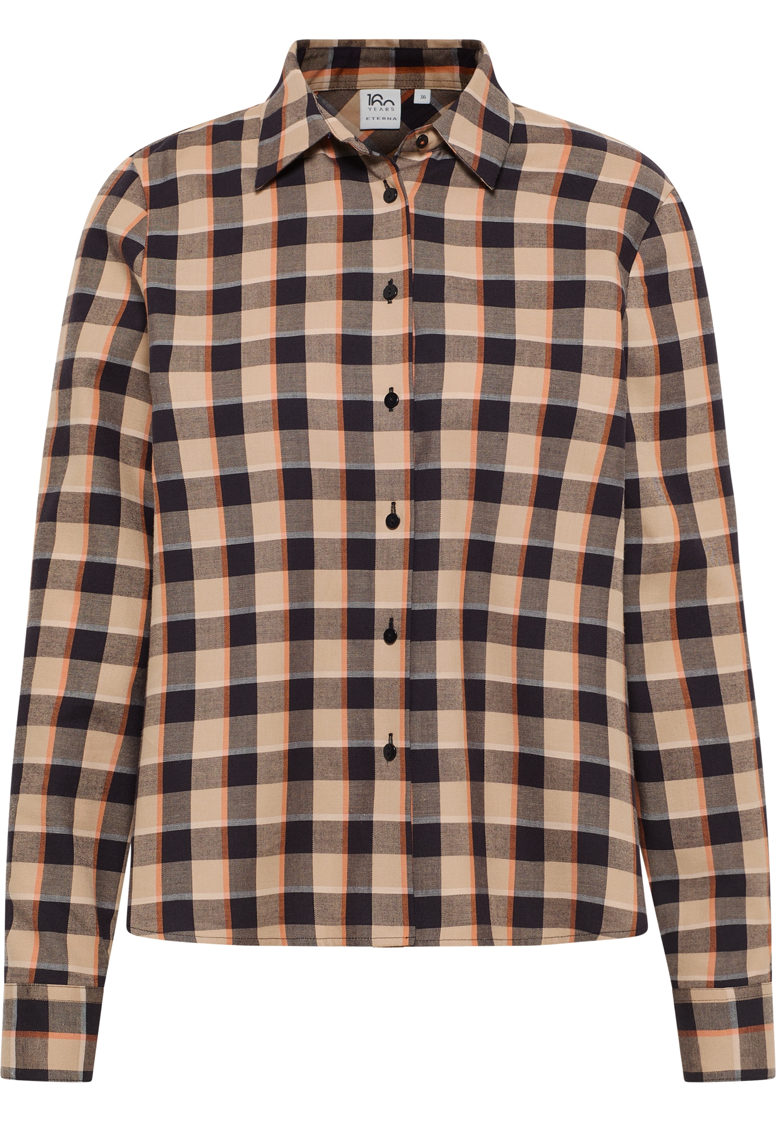 Eterna Hemdbluse »LOOSE FIT« EASY IRON (bügelleicht)