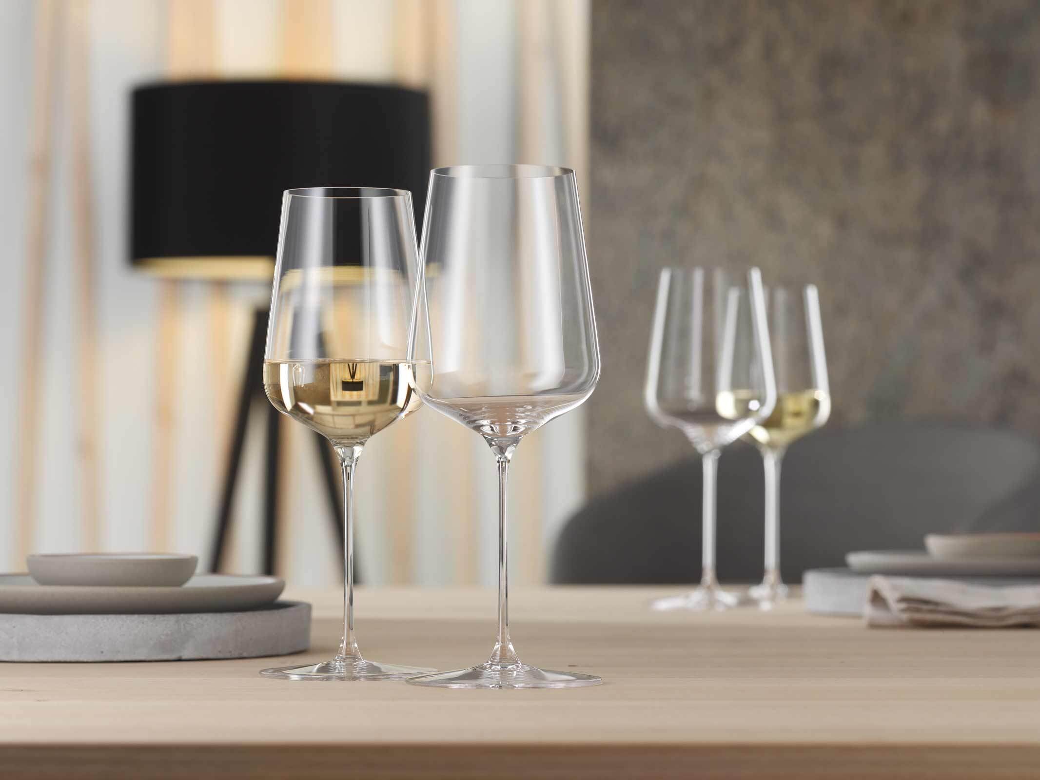SPIEGELAU Weißweinglas »Universalgläser + Poliertuch Definition 550 ml 6er Set transparent«