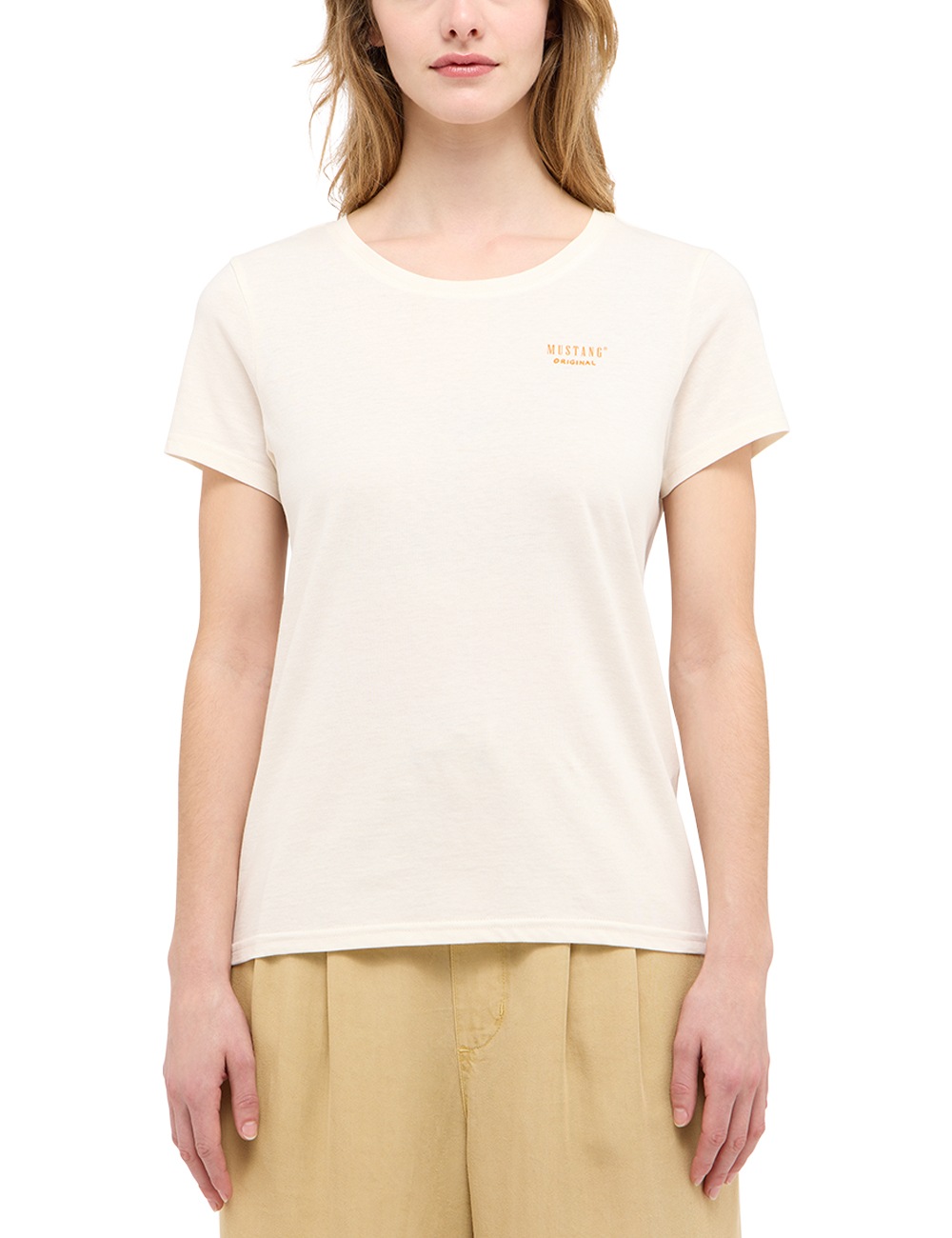 MUSTANG Kurzarmshirt »Damen Style Alma«