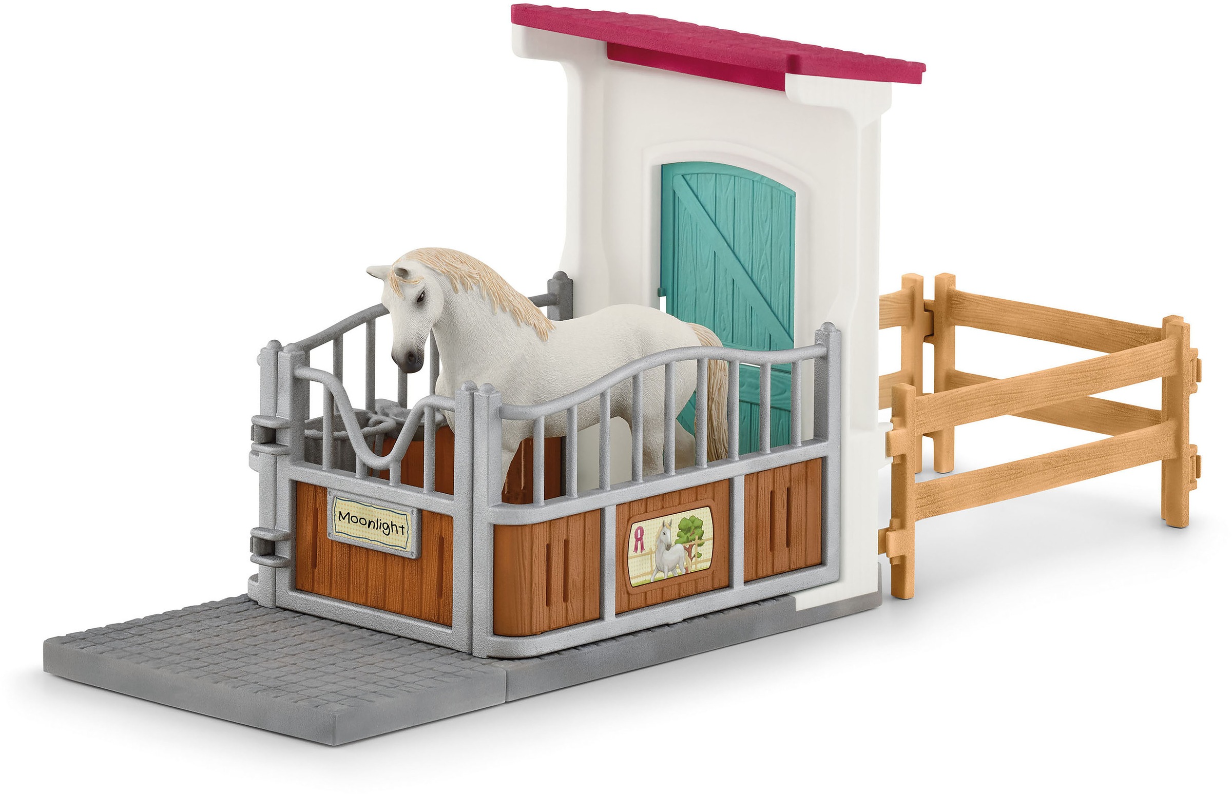 Schleich® Spielwelt »Horse Club, Pferdebox (42569)«