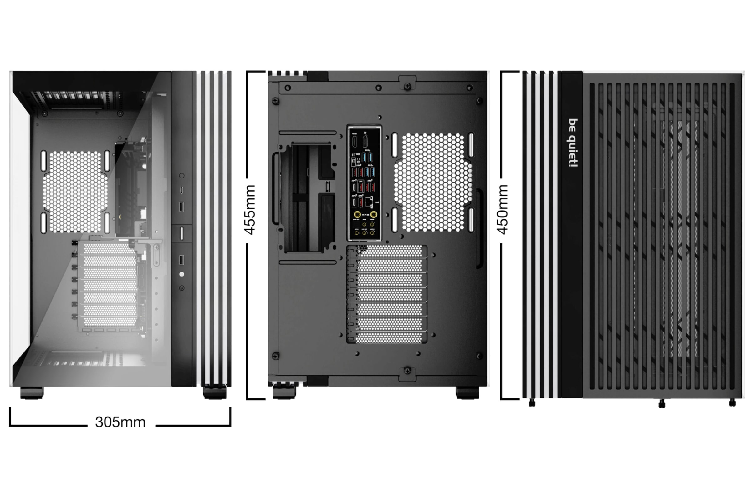 be quiet! PC-Gehäuse »LIGHT BASE 600 DX Black«