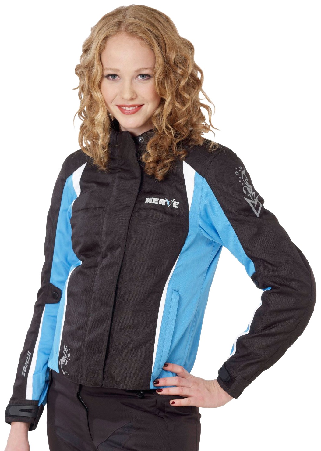 NERVE Motorradkombi, (Set, 4 tlg.)