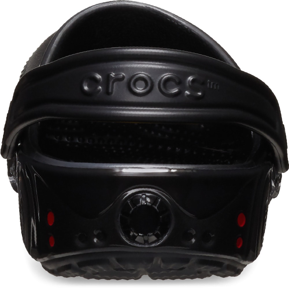 Crocs Badesandale »Batman Batmobile Classic Clog K«  Hausschuh mit Fledermausflügel-Detail am Fersenriemen