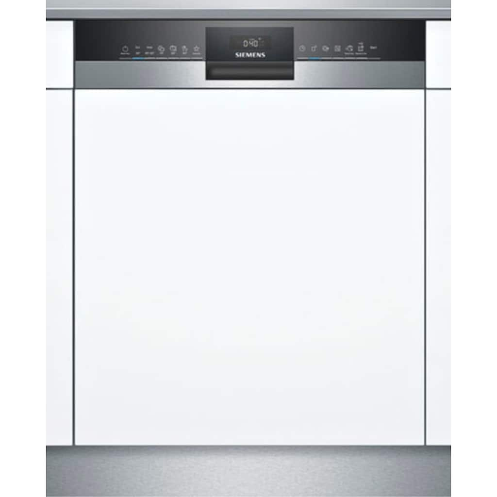 SIEMENS teilintegrierbarer Geschirrspüler »SN55TS05CE«, iQ500, SN55TS05CE, 14 Maßgedecke