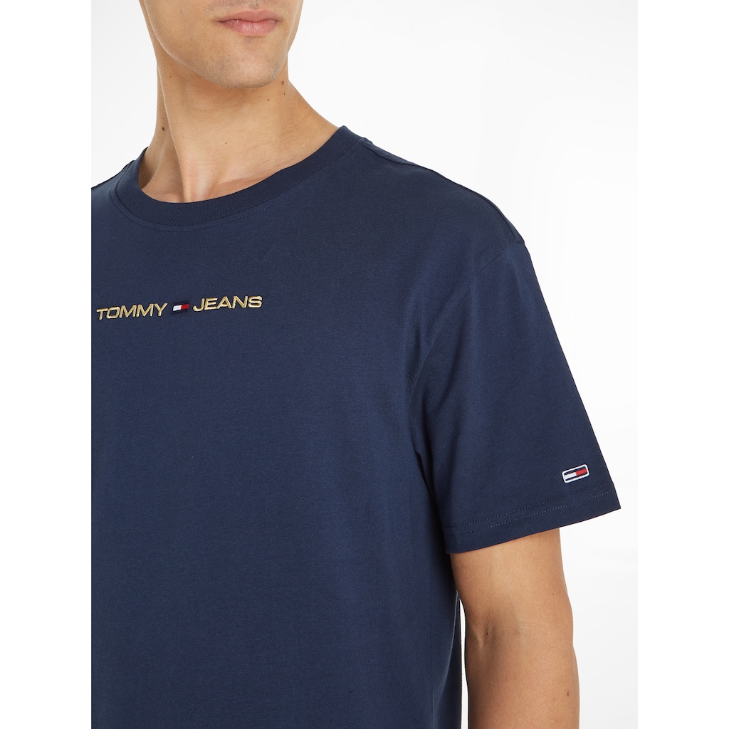 Tommy Jeans T-Shirt »TJM CLSC GOLD LINEAR TEE«