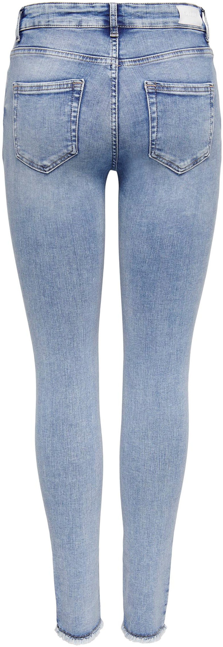 ONLY Ankle-Jeans »ONLBLUSH MID SK ANK RAW DNM REA694 NOOS«
