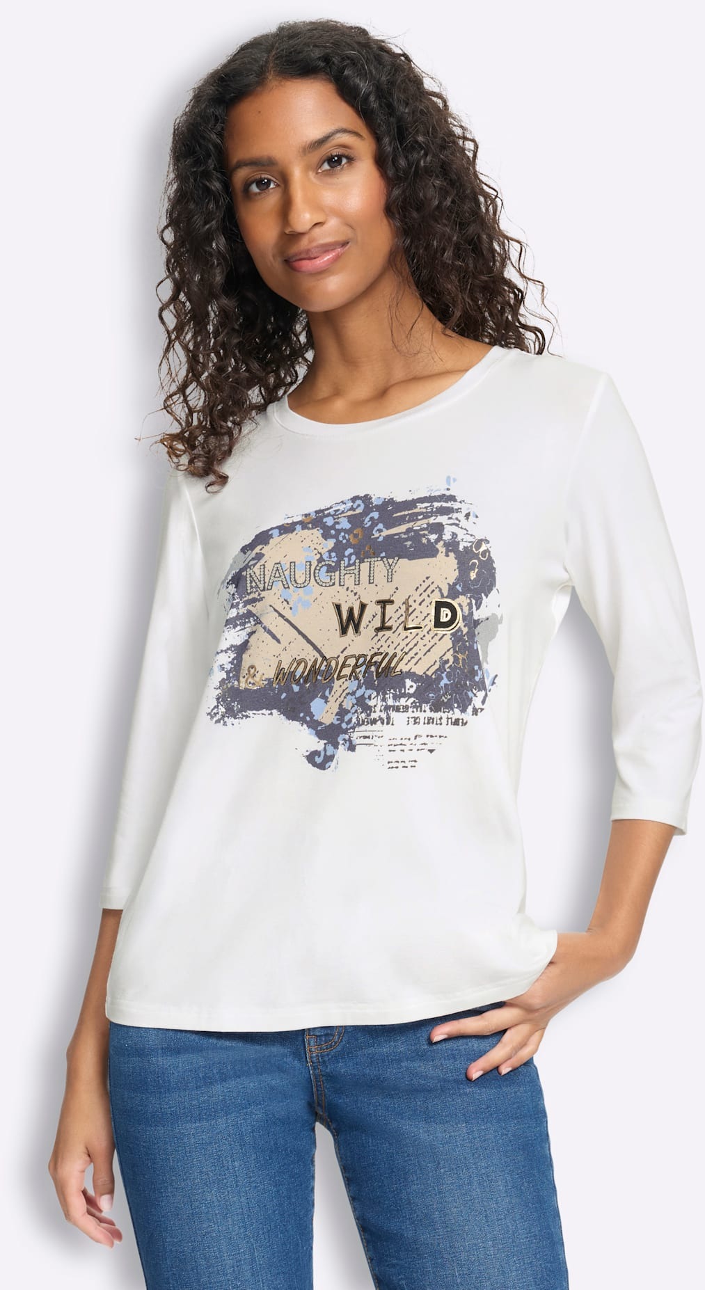 heine 3/4-Arm-Shirt »Shirt« 1