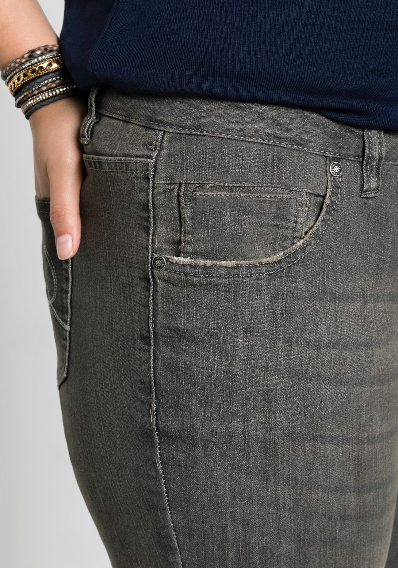 Sheego Bequeme Jeans, (1 tlg.)