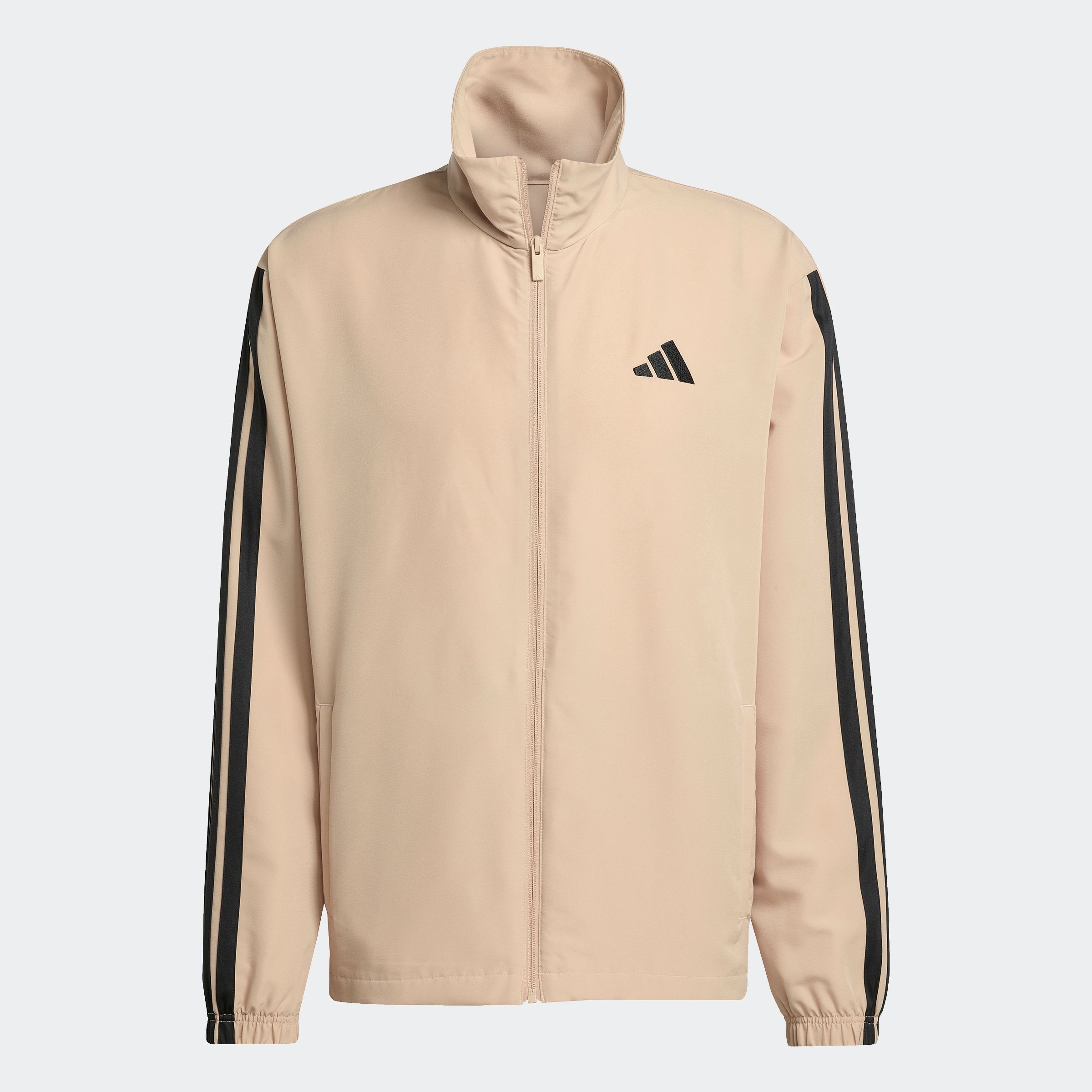 adidas Sportswear Trainingsanzug »3-STREIFEN WOVEN« 2 Stk. zweiteiliges Set, aus Polyester, mit durchgehendem Reißverschluss