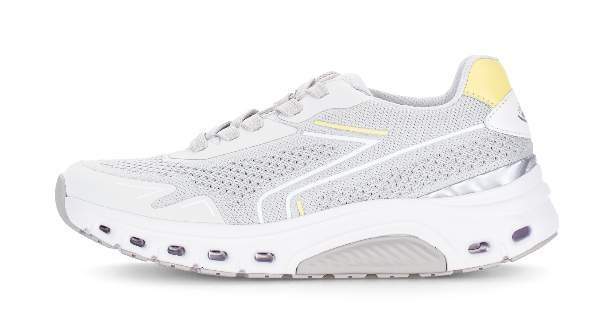 Gabor Rollingsoft Plateausneaker  , Freizeitschuh, Halbschuh, Schnürer mit Reflektor-Besätzen, G-Weite