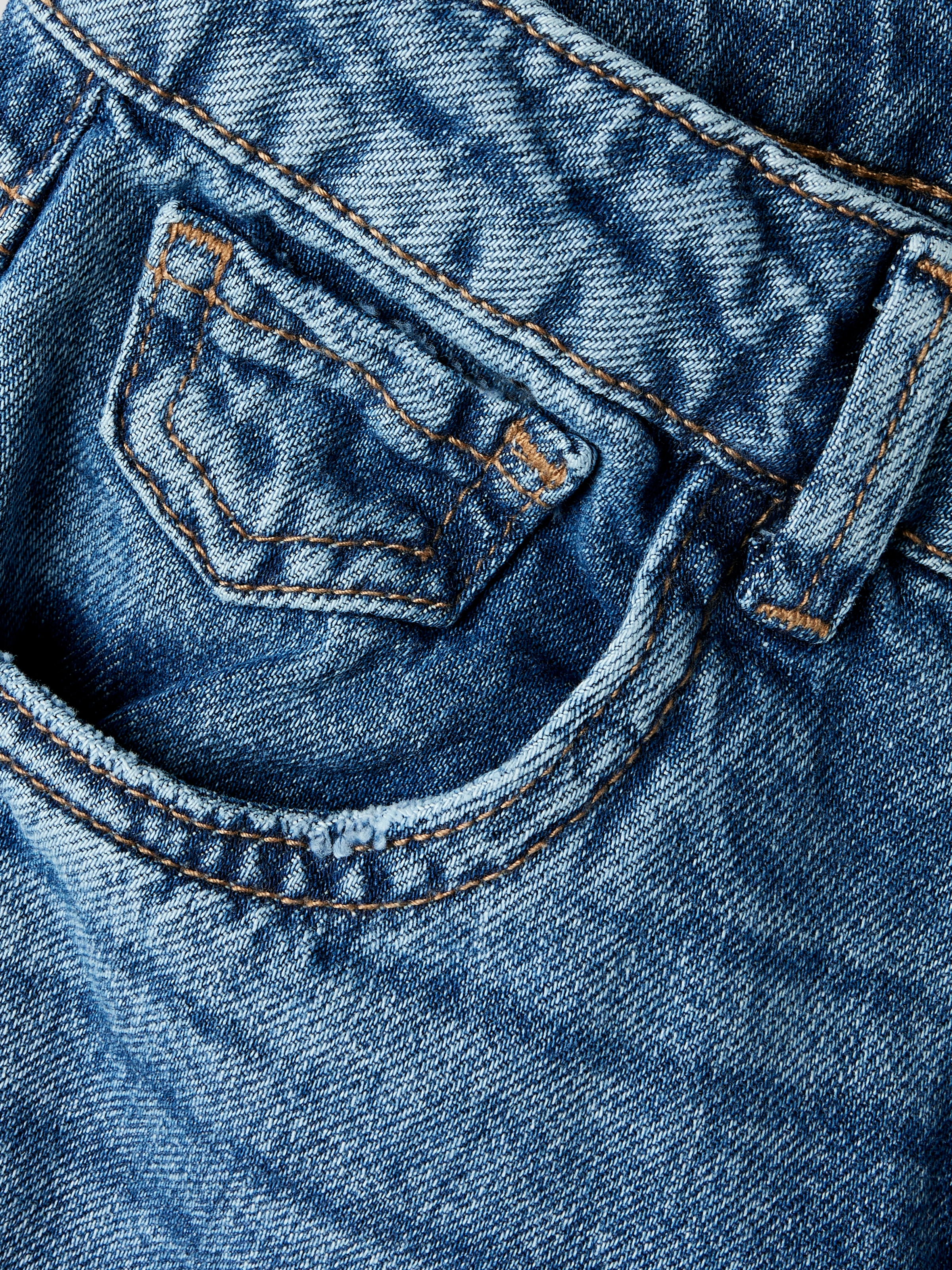 Name It 5-Pocket-Jeans »NKFROSE HW WIDE JEANS 141«, mit Destroyed Effekt