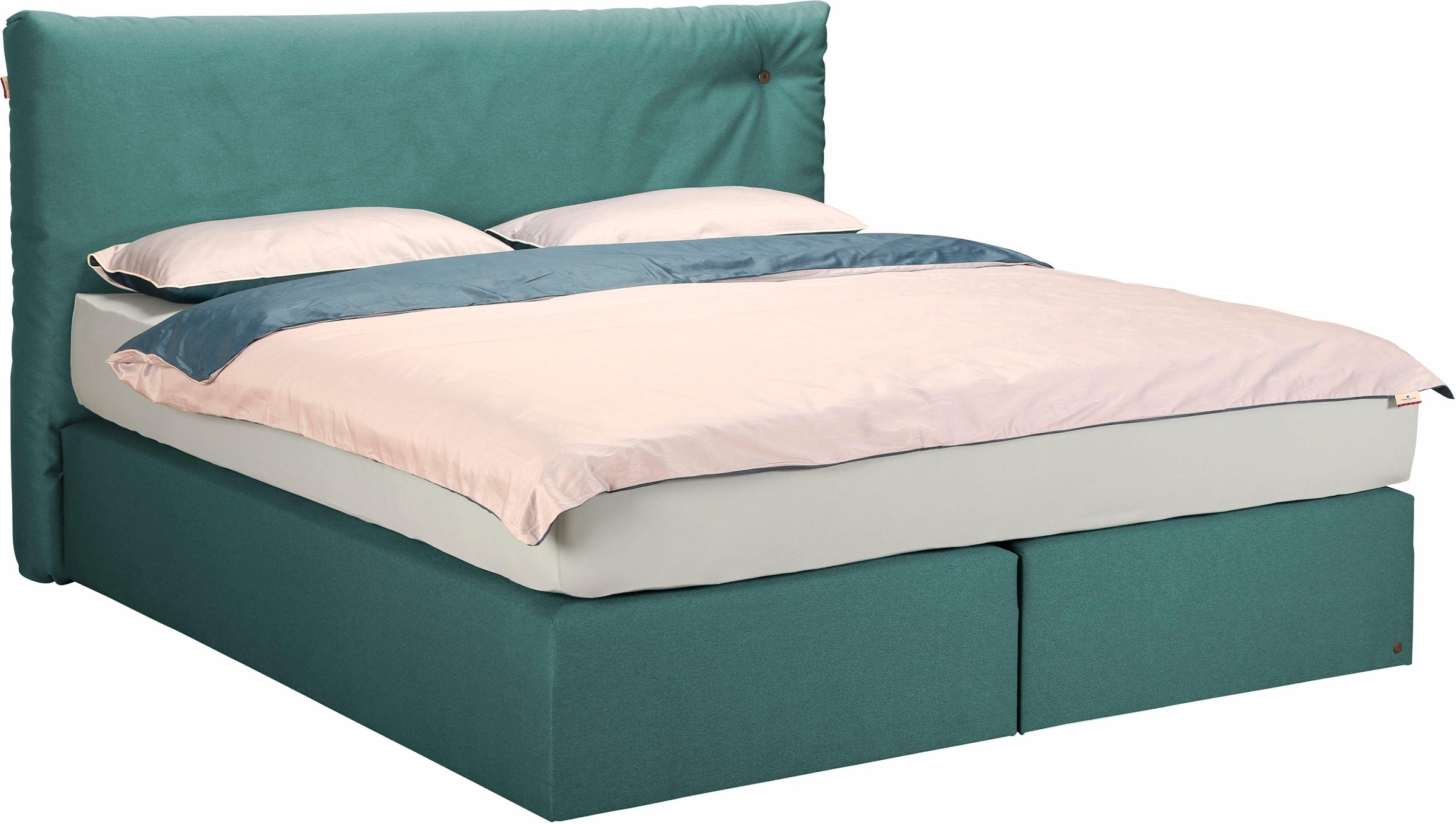 TOM TAILOR Boxspringbett »SOFT CLOUD BOX«, mit dekorativem Knopfdetail am Kopfteil kaufen