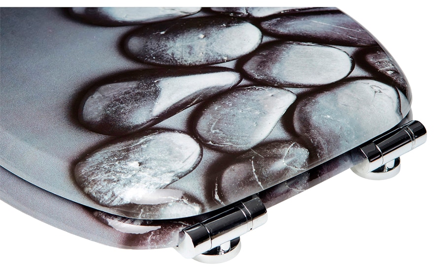 Sanilo WC-Sitz »Hot Stones«, mit Absenkautomatik