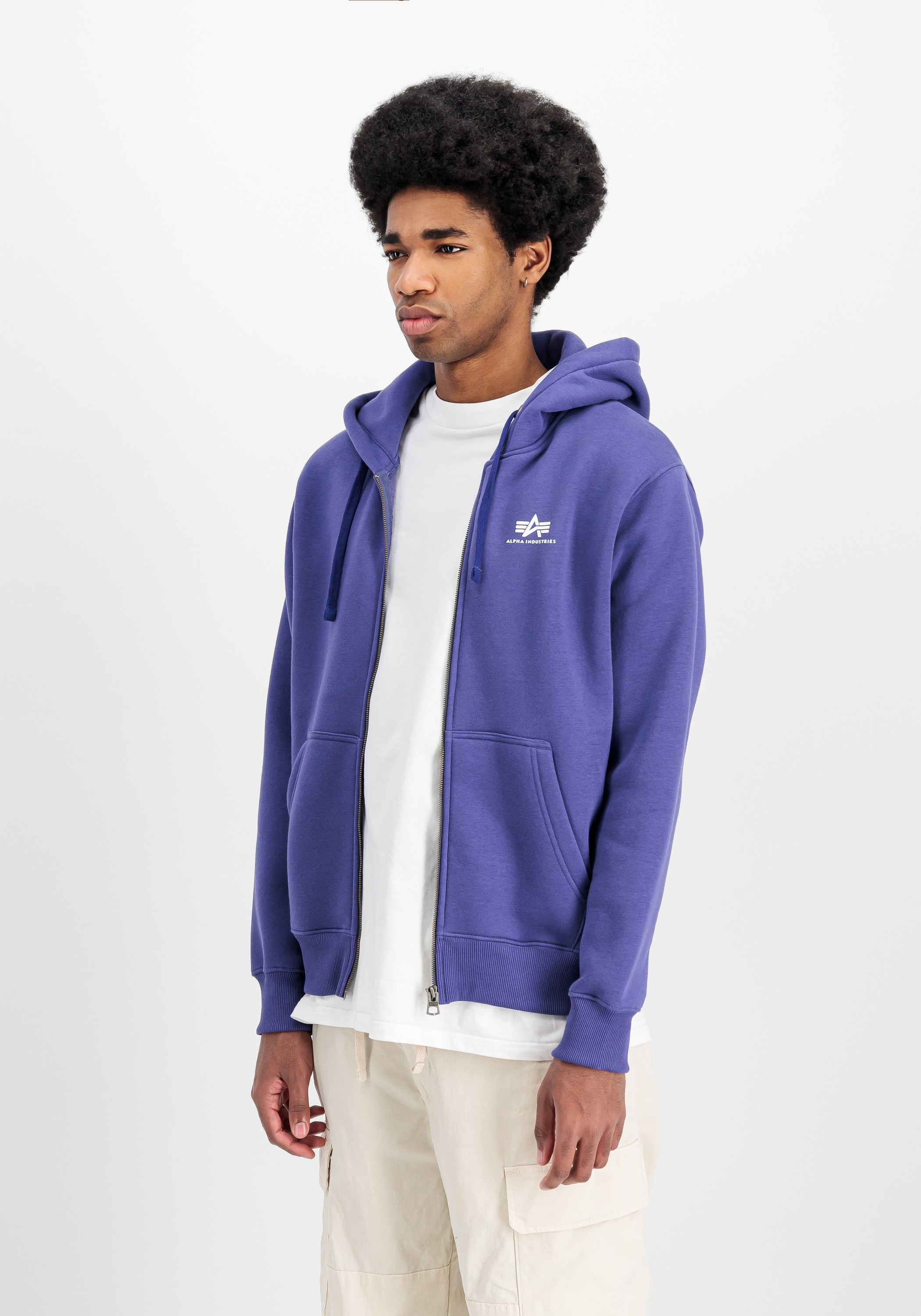 Alpha Industries Hoodie »Alpha Industries Men - Hoodies Basic Zip Hoodie SL«