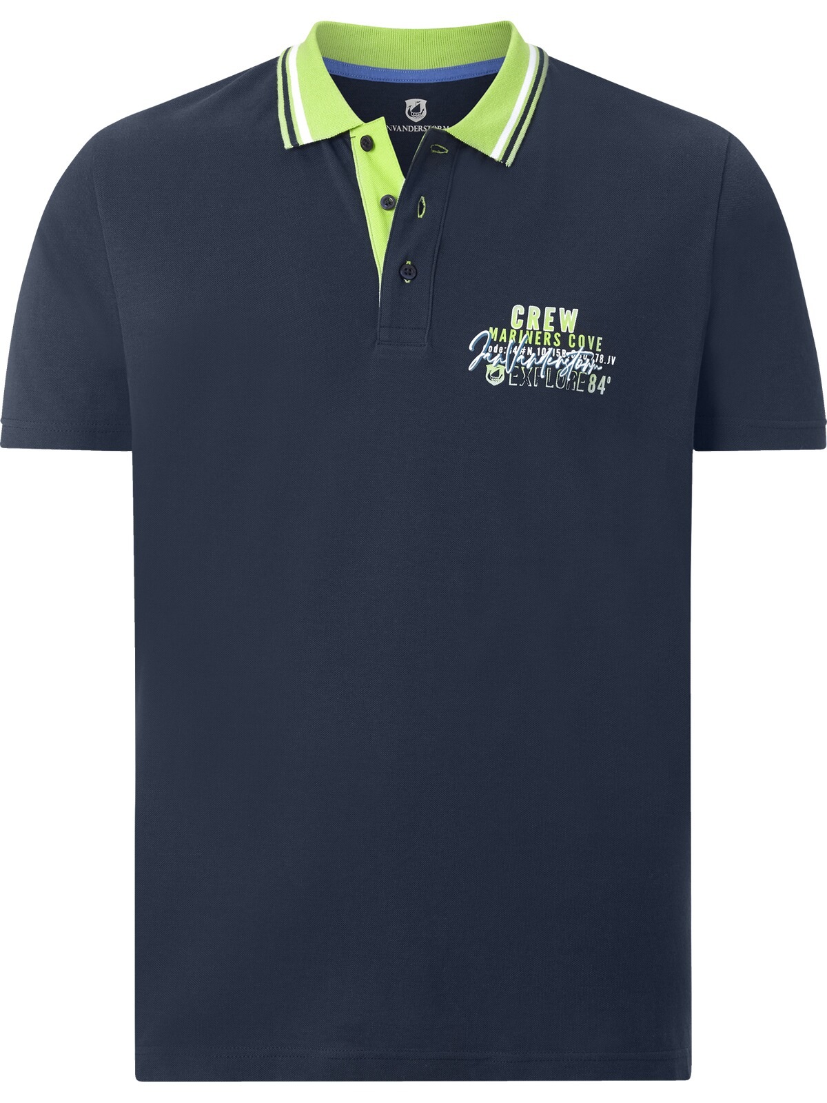Jan Vanderstorm Poloshirt »Doppelpack Poloshirt TEOFIL«