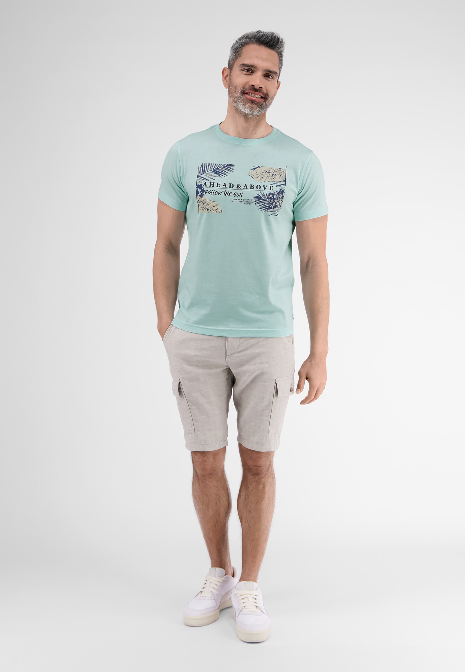 LERROS T-Shirt »LERROS T-Shirt mit Design«