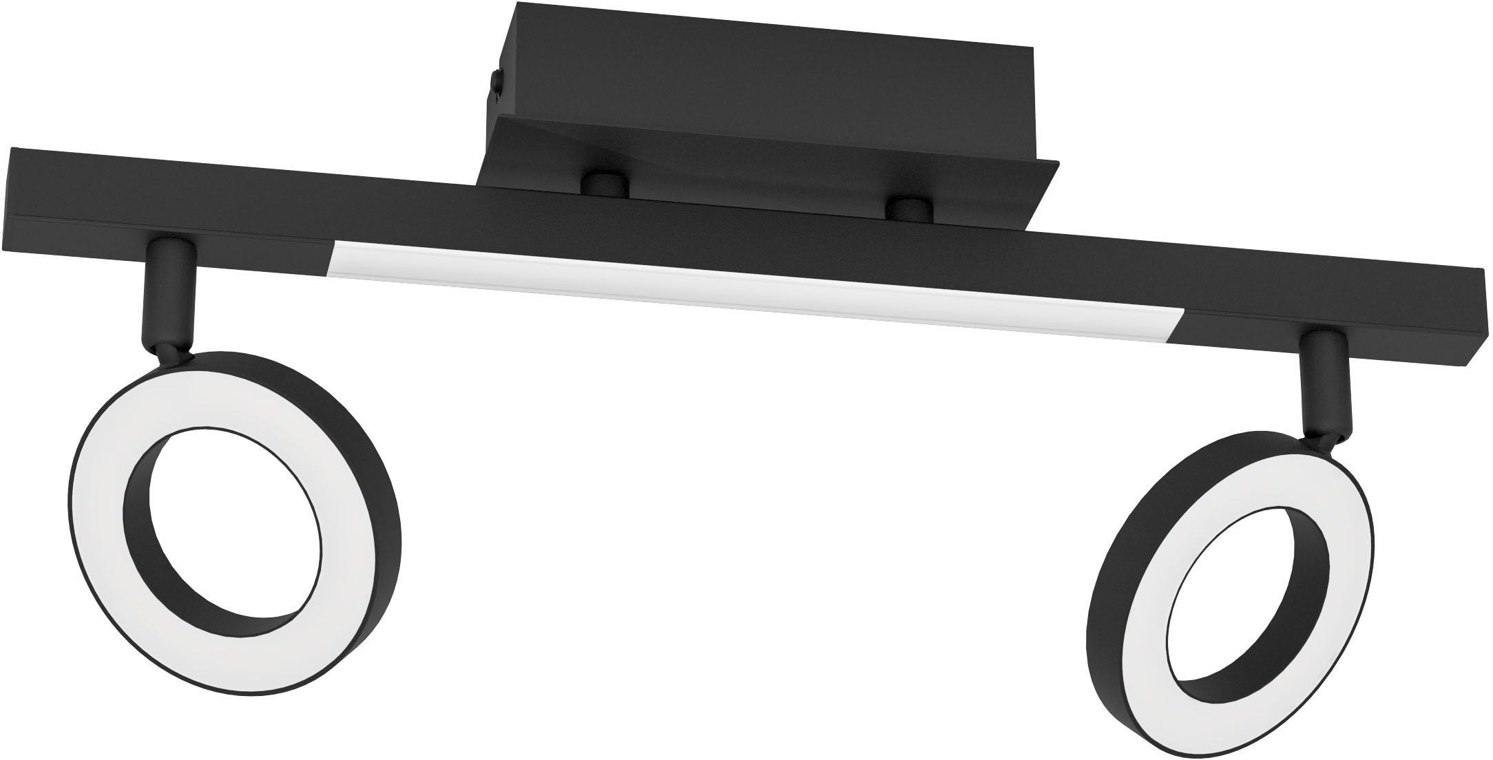 EGLO Deckenspot »CARDILLIO 2«, Deckenspot in schwarz aus Alu, Stahl - 3,2W  und 3,3W - Warmweiß kaufen im OTTO Online Shop | Deckenlampen
