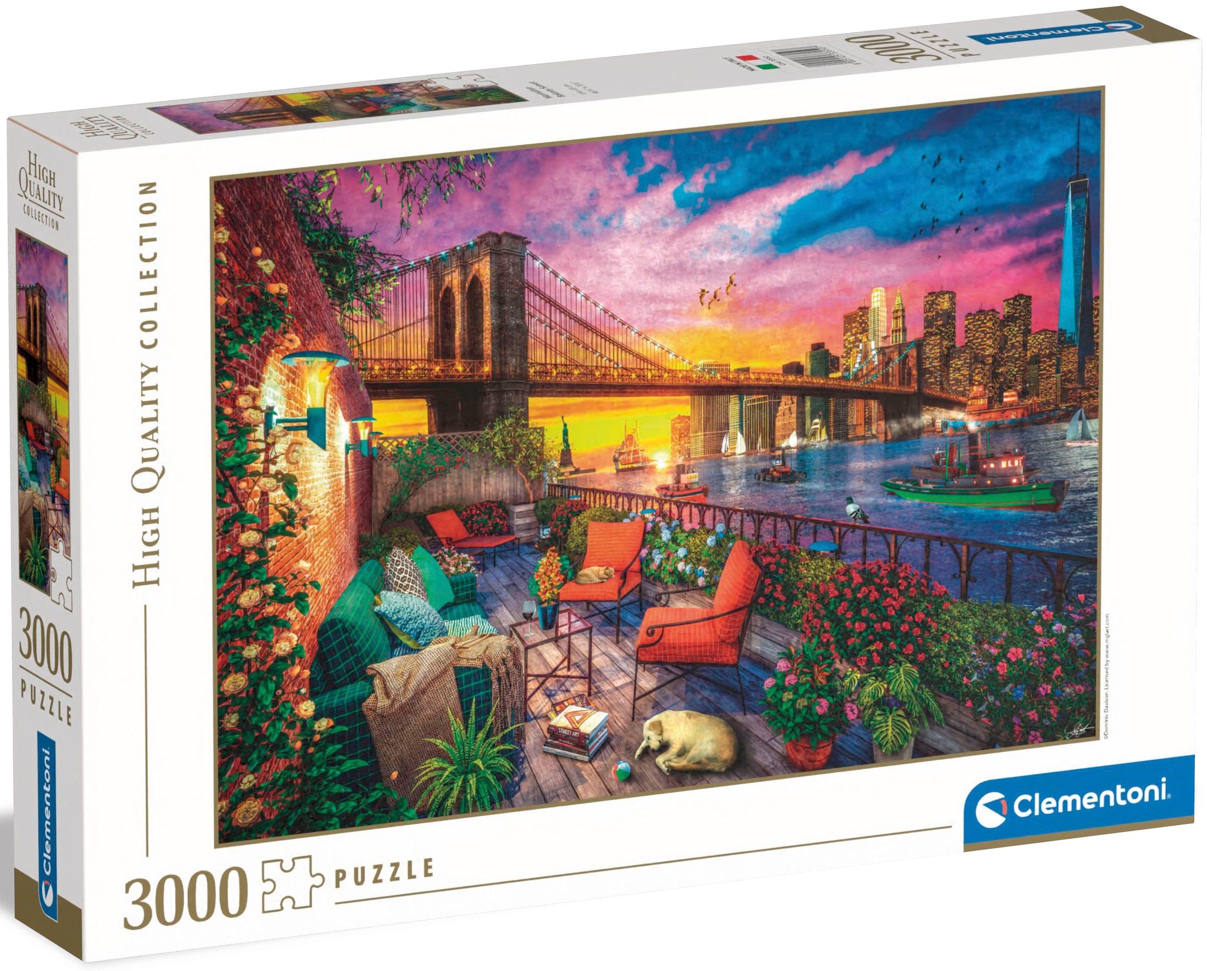Clementoni® Puzzle »High Quality Collection, Sonnenuntergang über Manhattan«, Made in Europe; FSC® - schützt Wald - weltweit