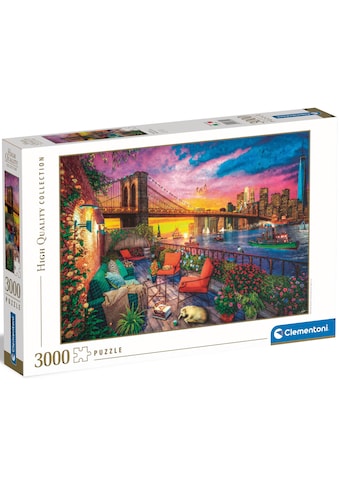 Puzzle »High Quality Collection, Sonnenuntergang über Manhattan«, Made in Europe; FSC®...