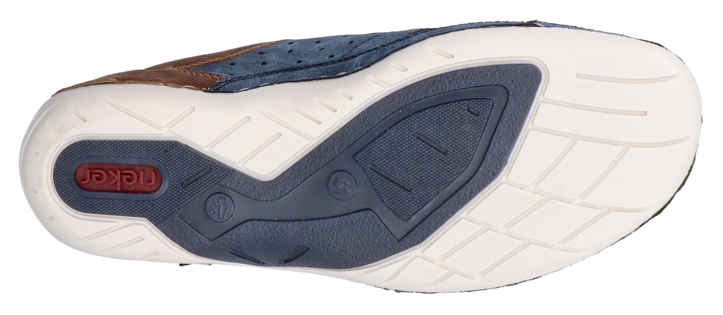 Rieker Sneaker, Schnürschuh, Halbschuh, Freizeitschuh mit MemoSoft-Innensohle