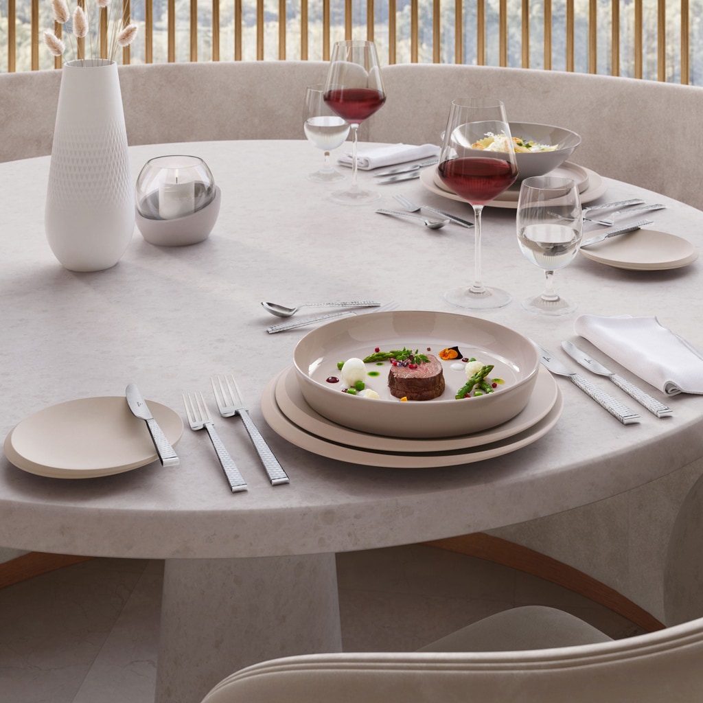 Villeroy & Boch Pizzateller »Platzteller NewMoon ø 29 cm 6er Set beige«
