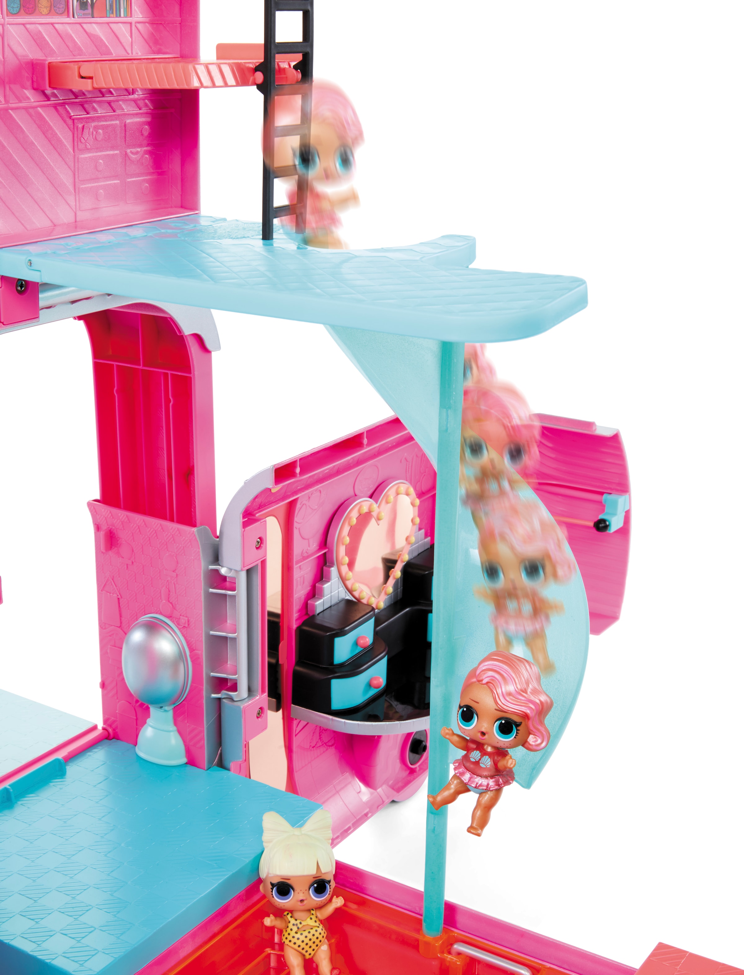 L.O.L. SURPRISE! Spielzeug-Auto »L.O.L. Surprise Glamper« für alle LOL Surprise Dolls und OMG Fashion Dolls; mit Licht und Sound