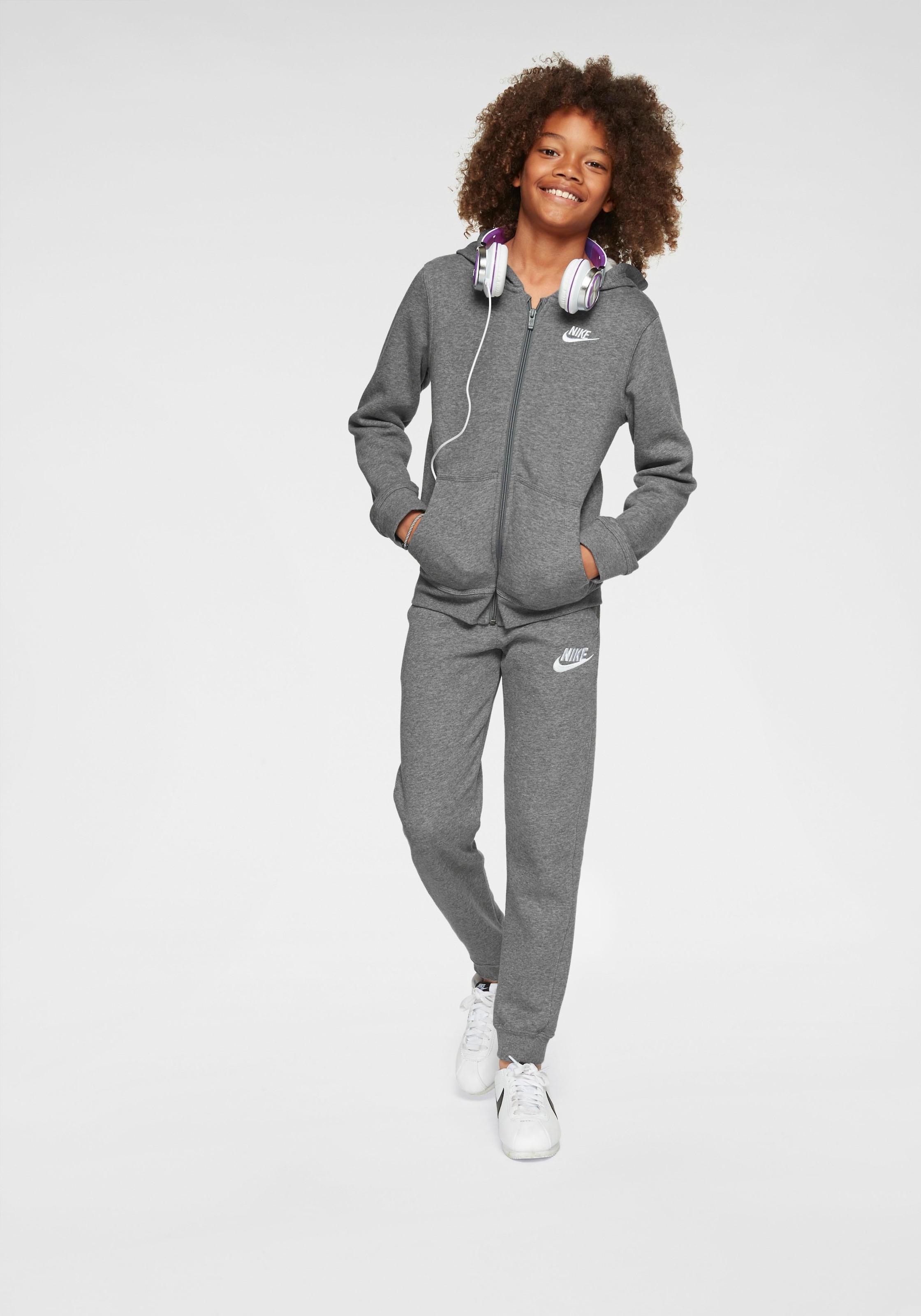 Sportswear online bei »NSW HOODIE FZ Kinder« für OTTO Nike CLUB - Kapuzensweatjacke