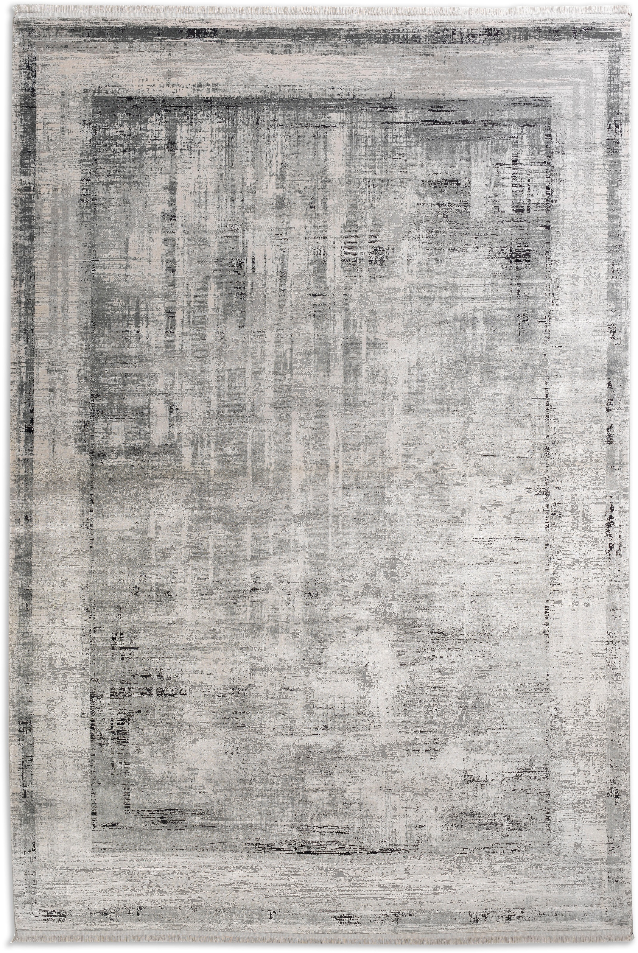 ASTRA Teppich »Gravina 223« rechteckig 8 mm Höhe eleganter seidiger Flor, Viskoseteppich, Hoch-Tief-Struktur