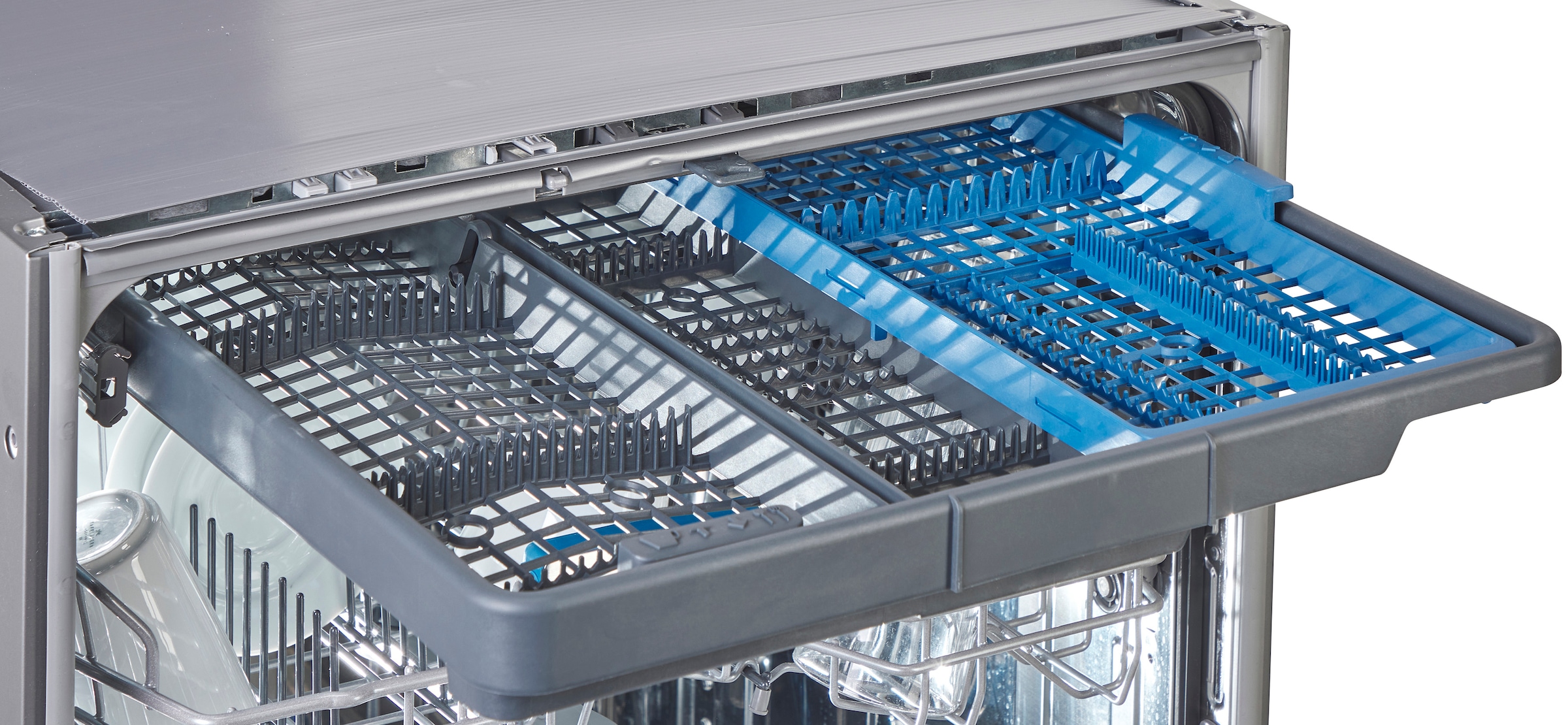 BEKO Unterbaugeschirrspüler »BDDN36462XP« 8,5 l 14 tlg. Maßgedecke Die PowerIntense-Technologie sorgt für herausragende Spülergebnisse