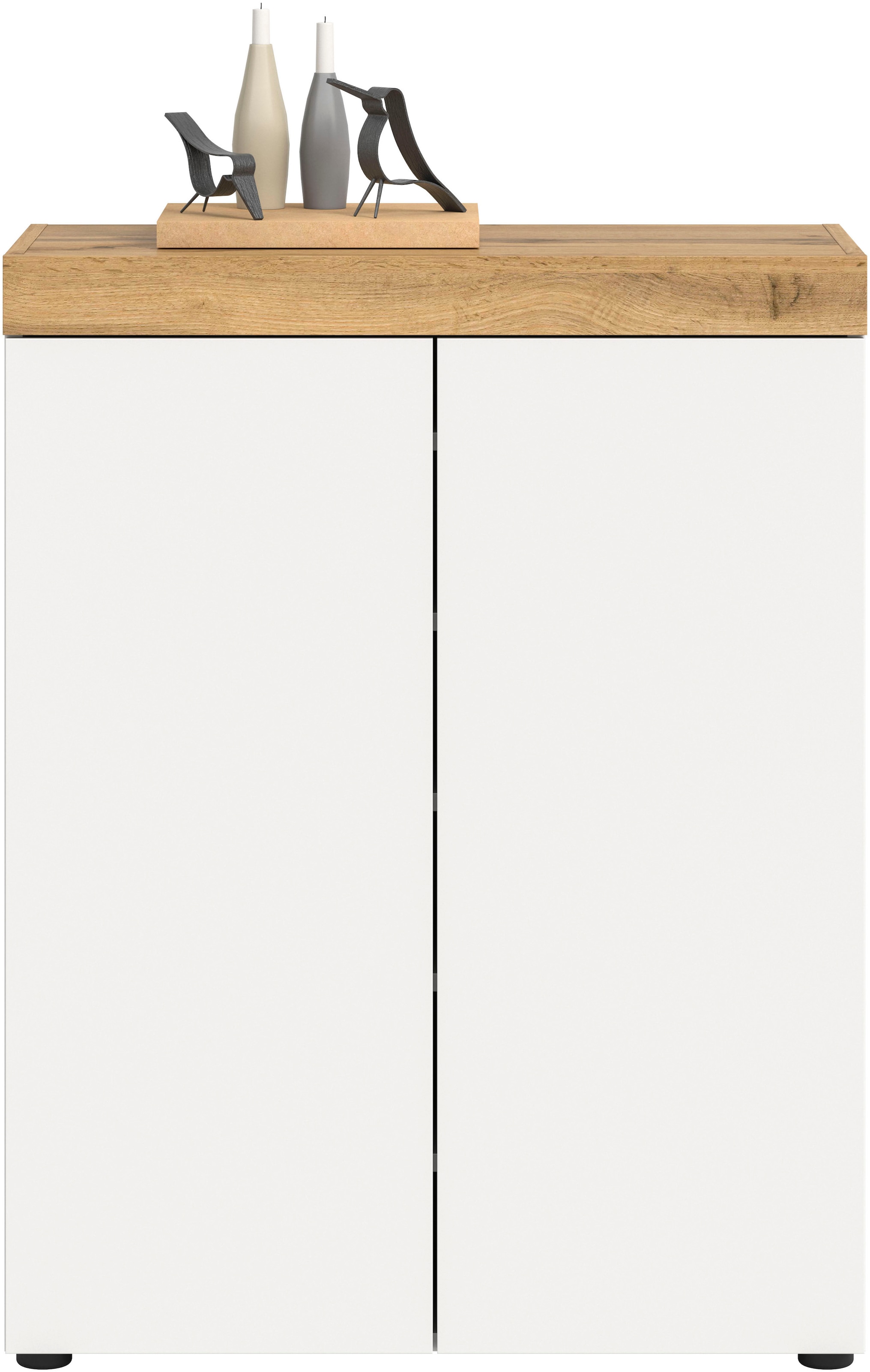 OTTO home Schuhschrank »MAMBO, TOPSELLER!, Breite 77cm, stehend & hängend, push-2-open« 2 farbige Ausführung, 1 Stk. tlg. Schuhschrank, Schuhkommode, Flur, Diele