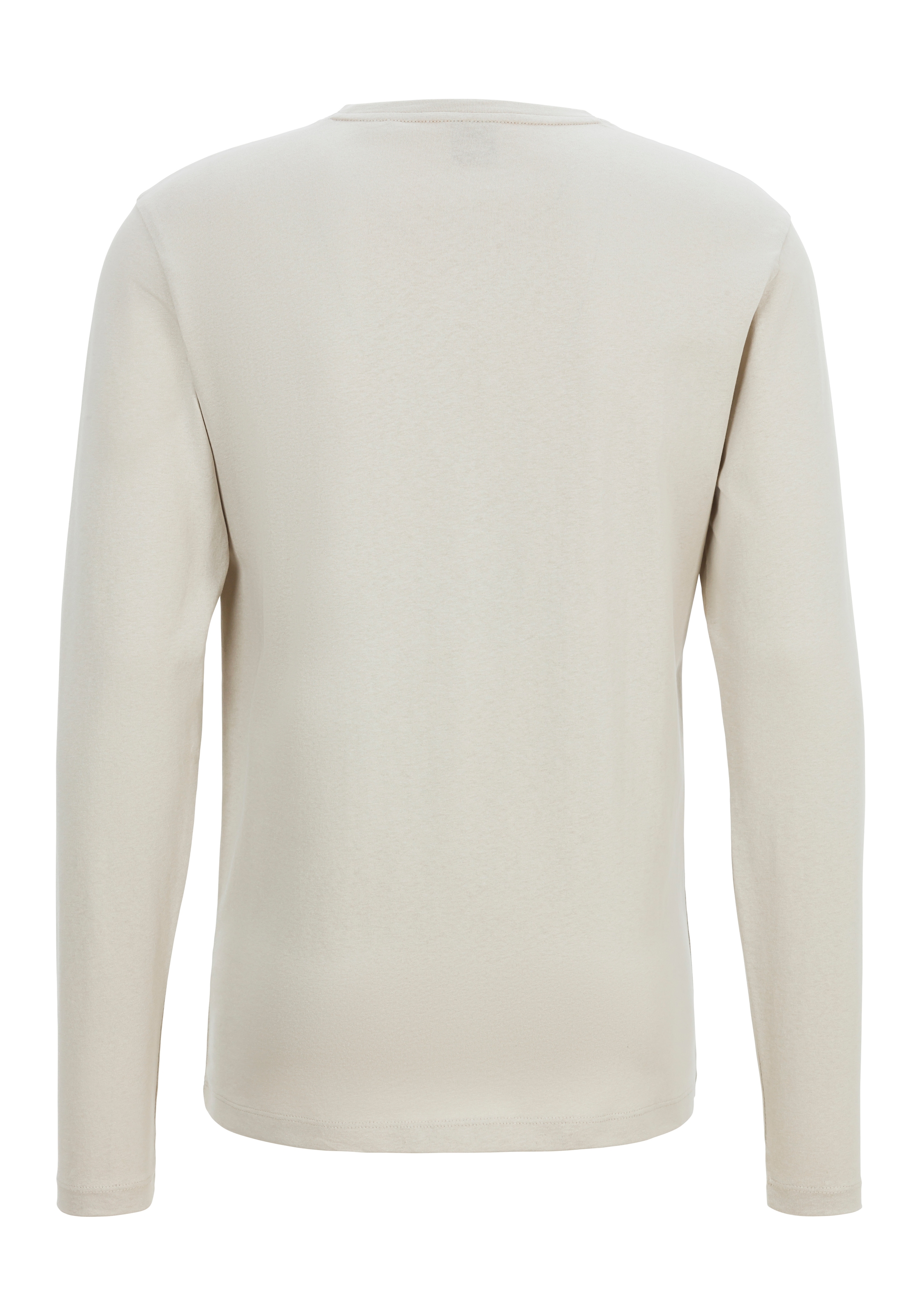 BOSS ORANGE Langarmshirt »Tacks«, mit Markenlogo auf der Brust