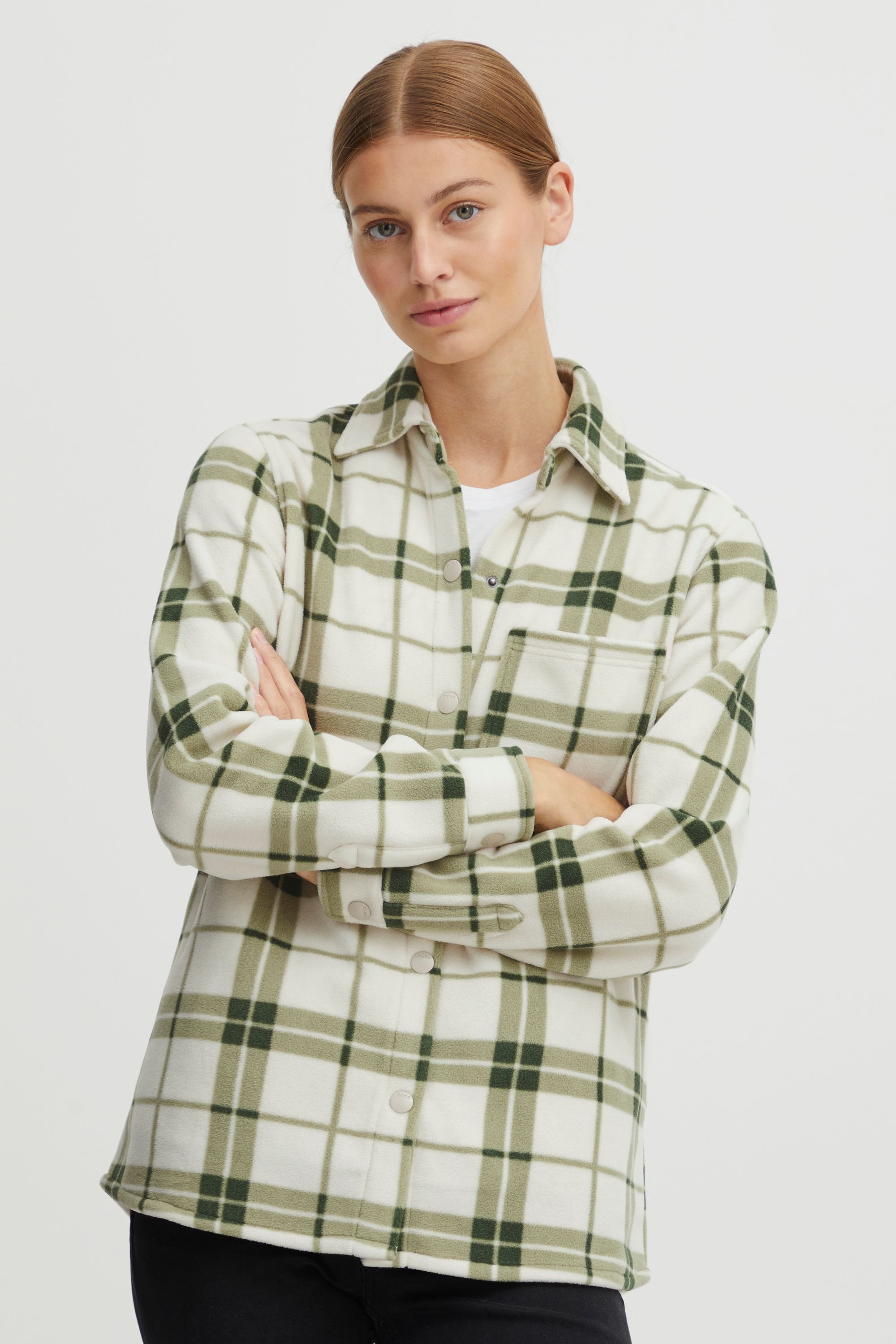 OXMO Fleecejacke »Fleecejacke OXChia«, ohne Kapuze