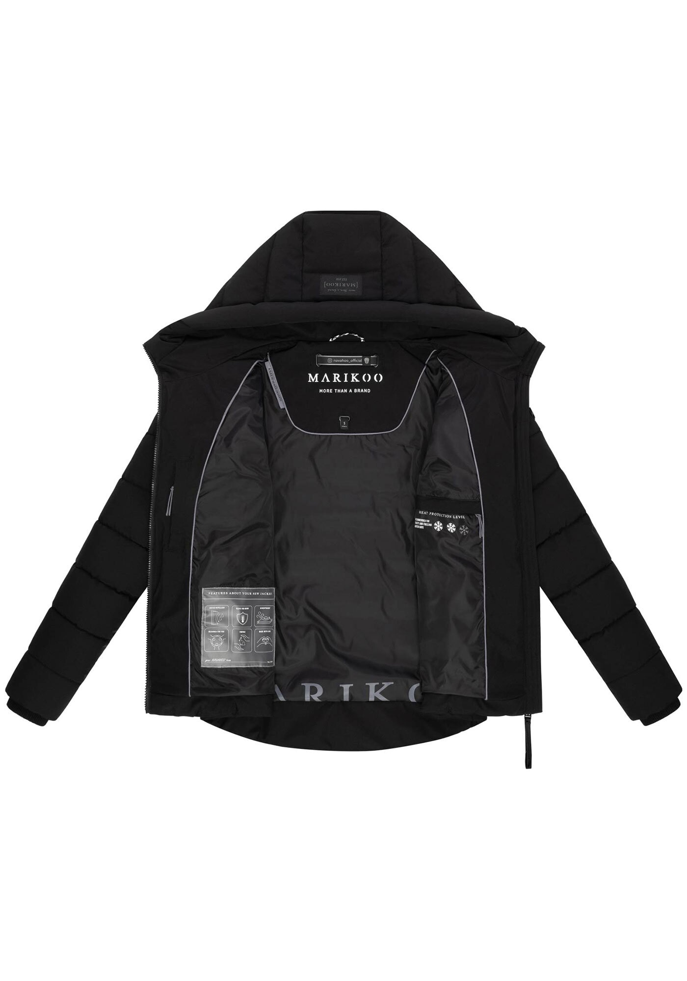 Marikoo Winterjacke »Marikoo Tayenaa Damen Herbst Winter Steppjacke N098«