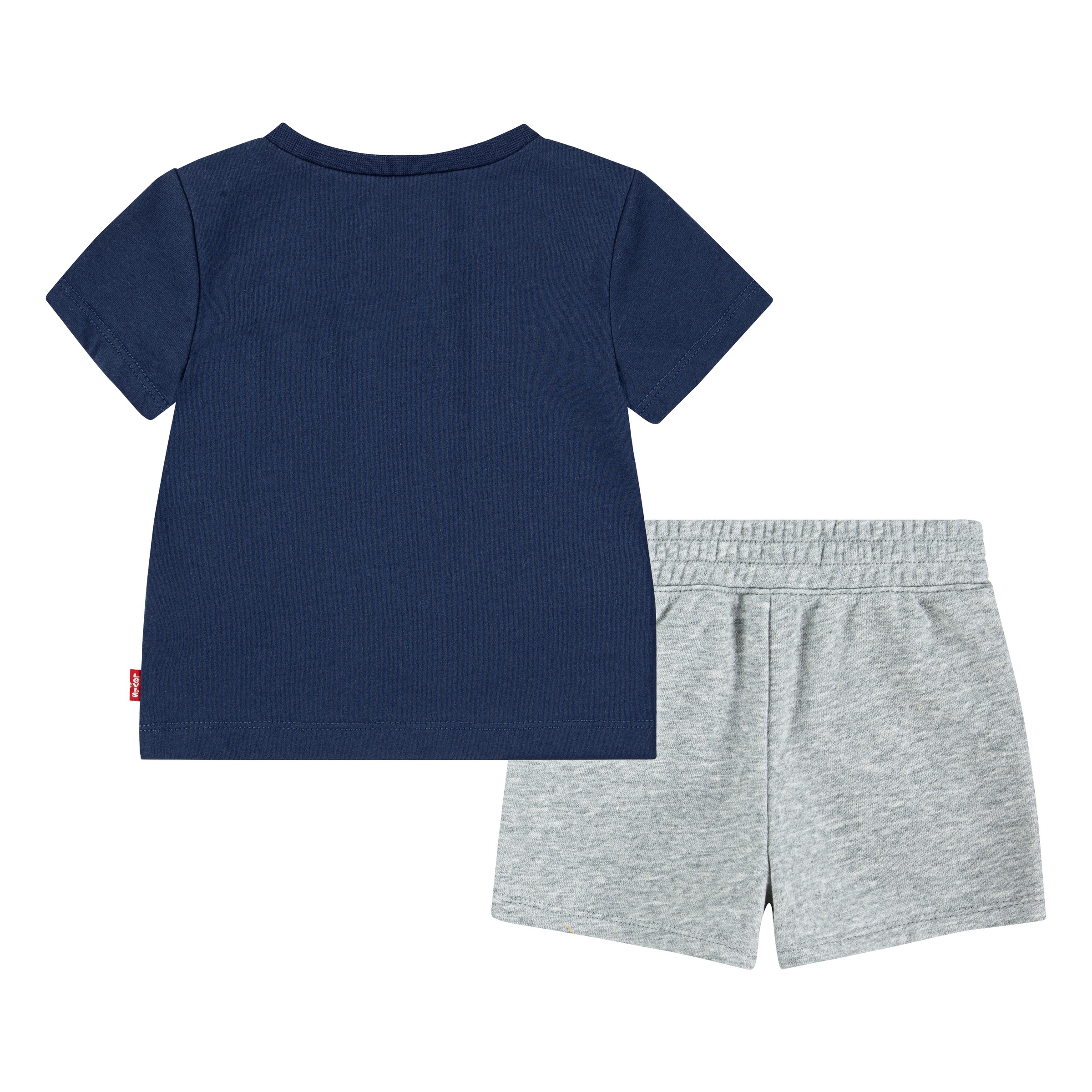 Levi's® Kids Shirt & Shorts »LVB BATWING TEE & KNIT SHORT S«, mit Markenlabel - supersoft