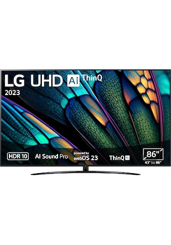 LED-Fernseher »86UR81006LA«, 218 cm/86 Zoll, 4K Ultra HD, Smart-TV