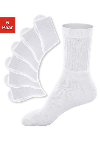 Tennissocken, (Set, 6 Paar)