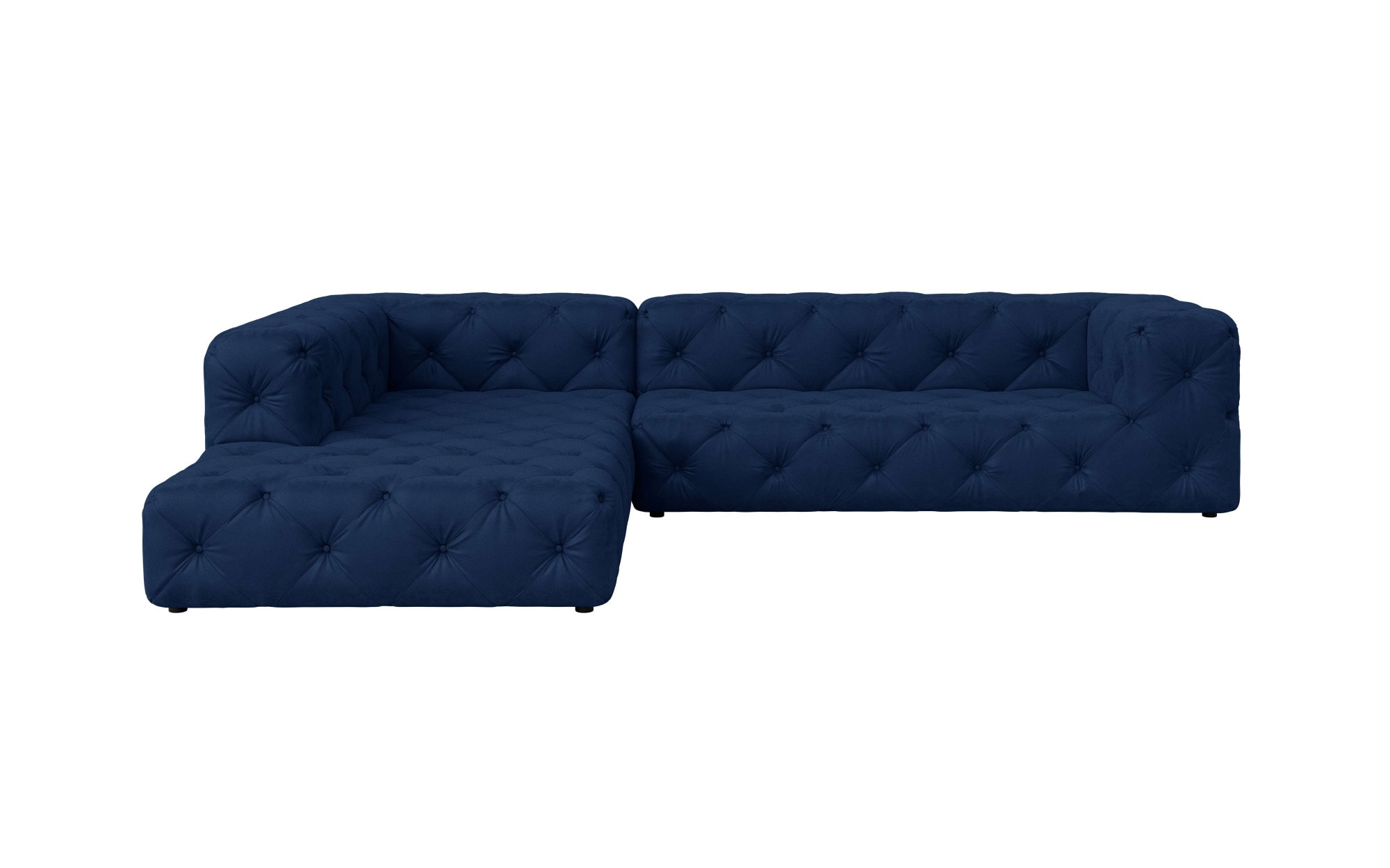 Home affaire Ecksofa »FOLLINA« L-Form, mit klassischer Chesterfield-Knopfheftung